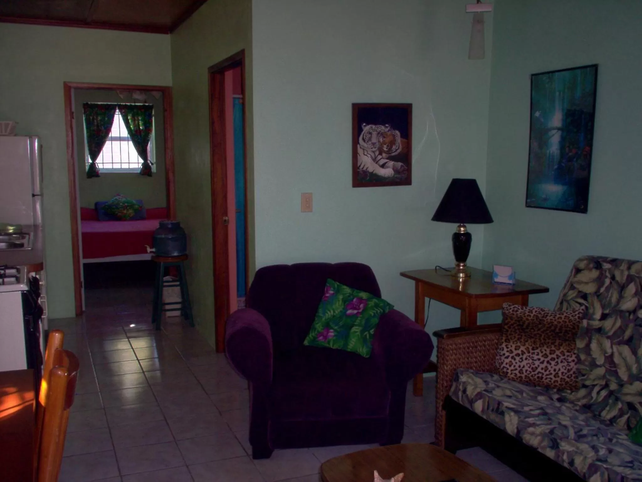 Kitchen or kitchenette, Seating Area in Barefoot Beach Belize