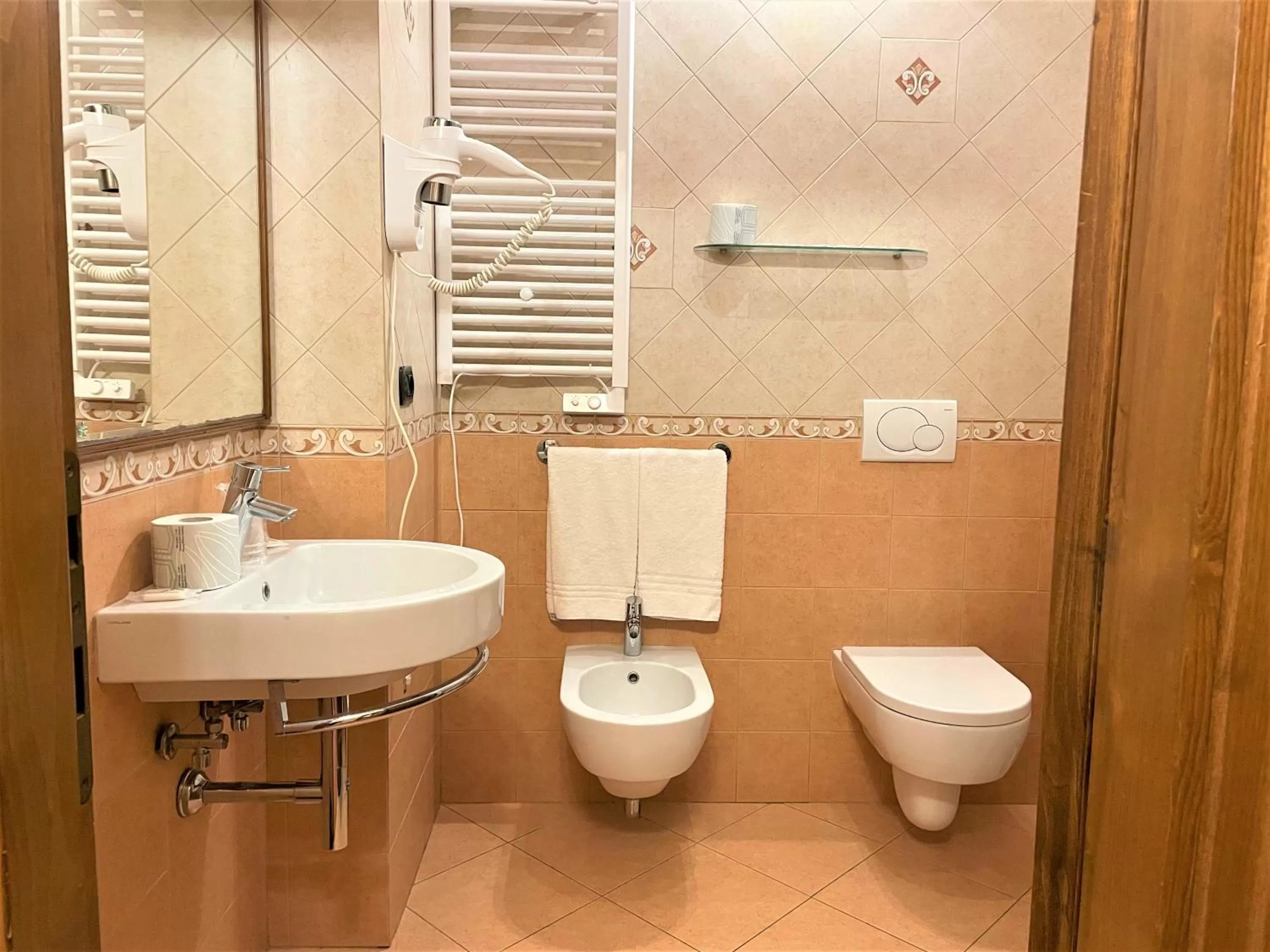 Shower in Hotel Residence La Contessina