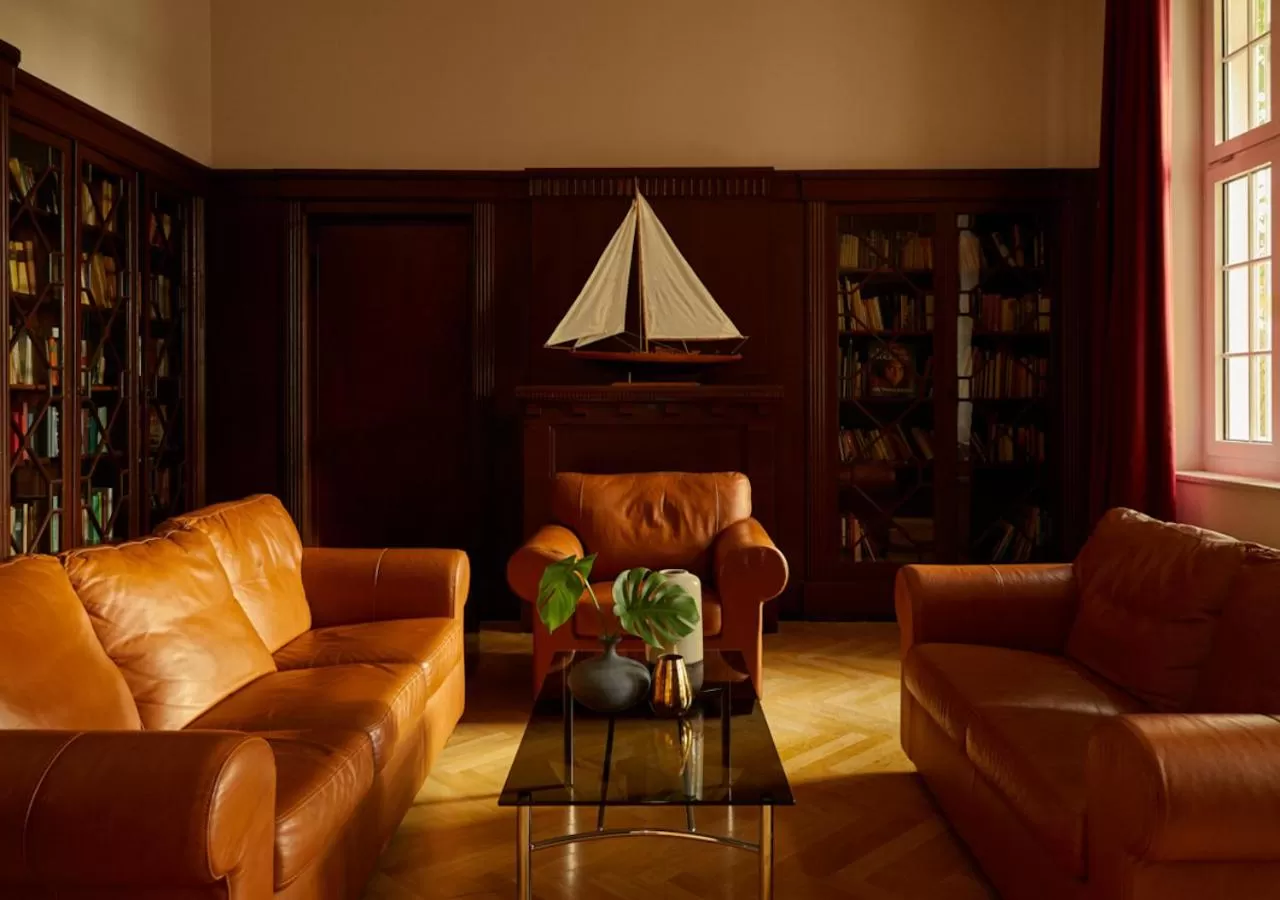 Library in Spa Hotel Amsee