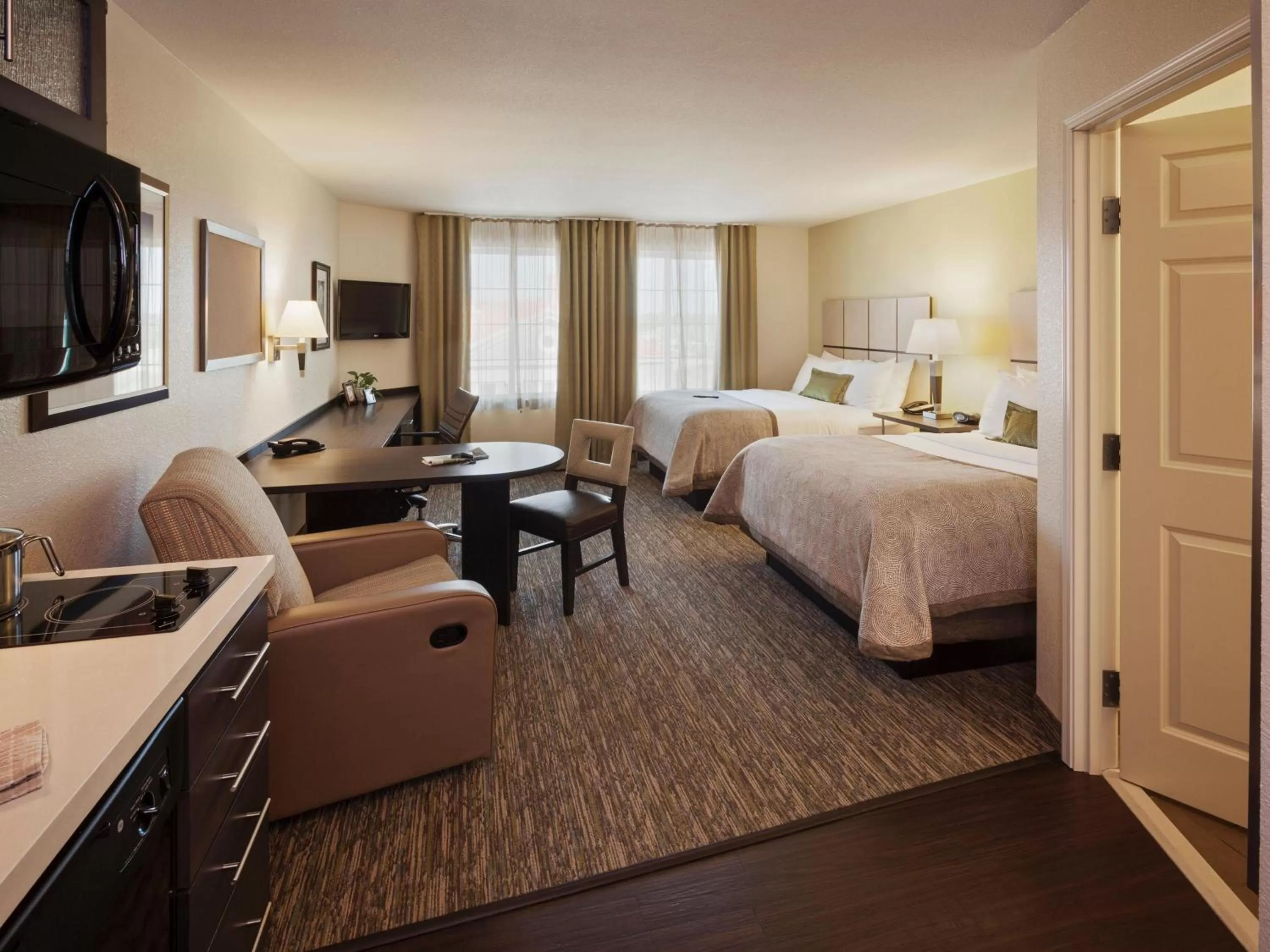 Photo of the whole room, Bed in Candlewood Suites Atlanta West I-20, an IHG Hotel
