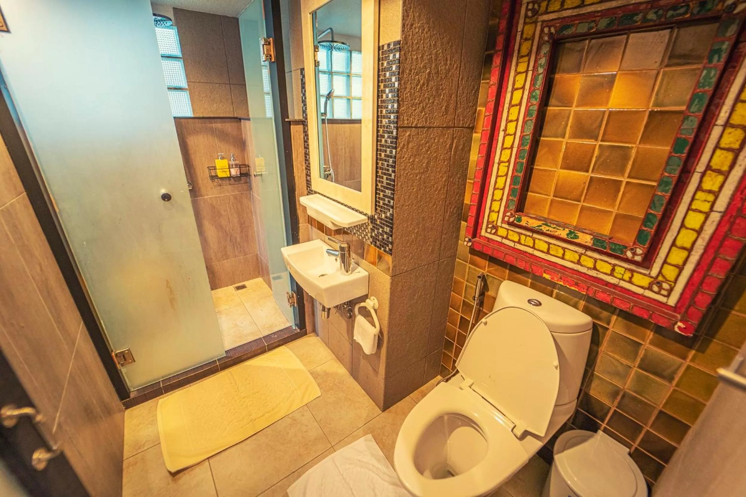 Bathroom in Baan Suan Residence เฮือนพักบ้านสวน