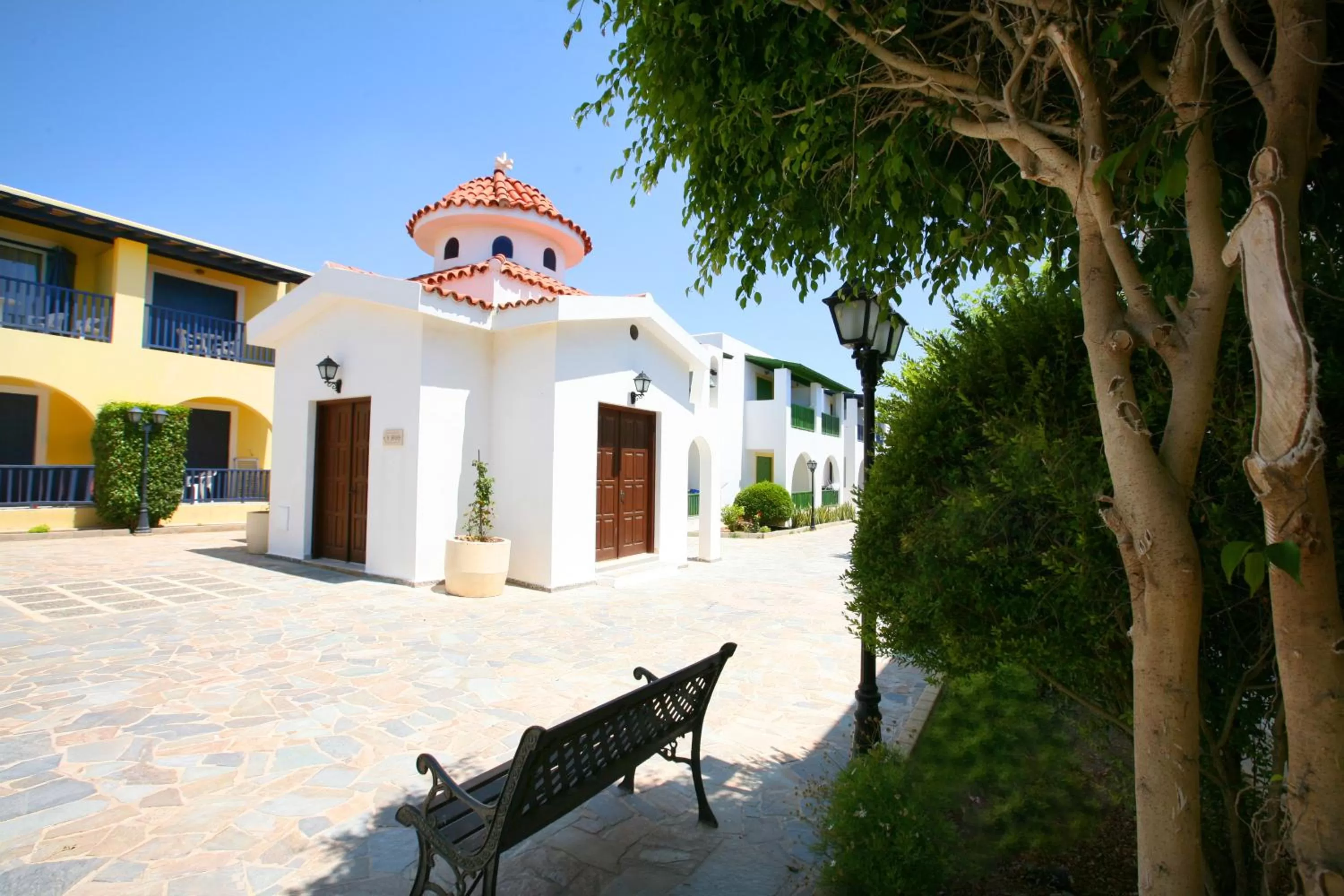 Patio in Kefalos Beach Tourist Village