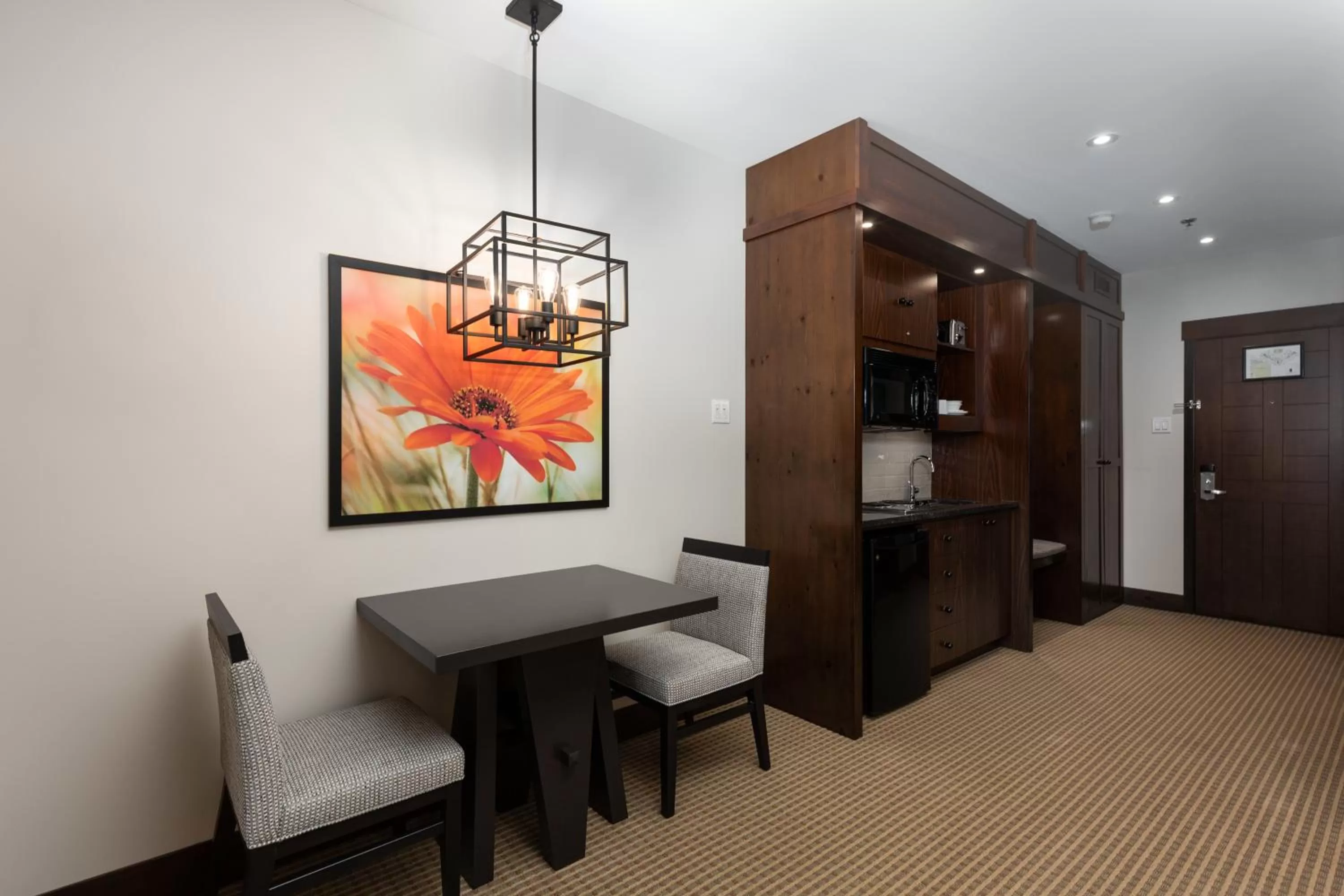 Kitchen or kitchenette in Ermitage du Lac