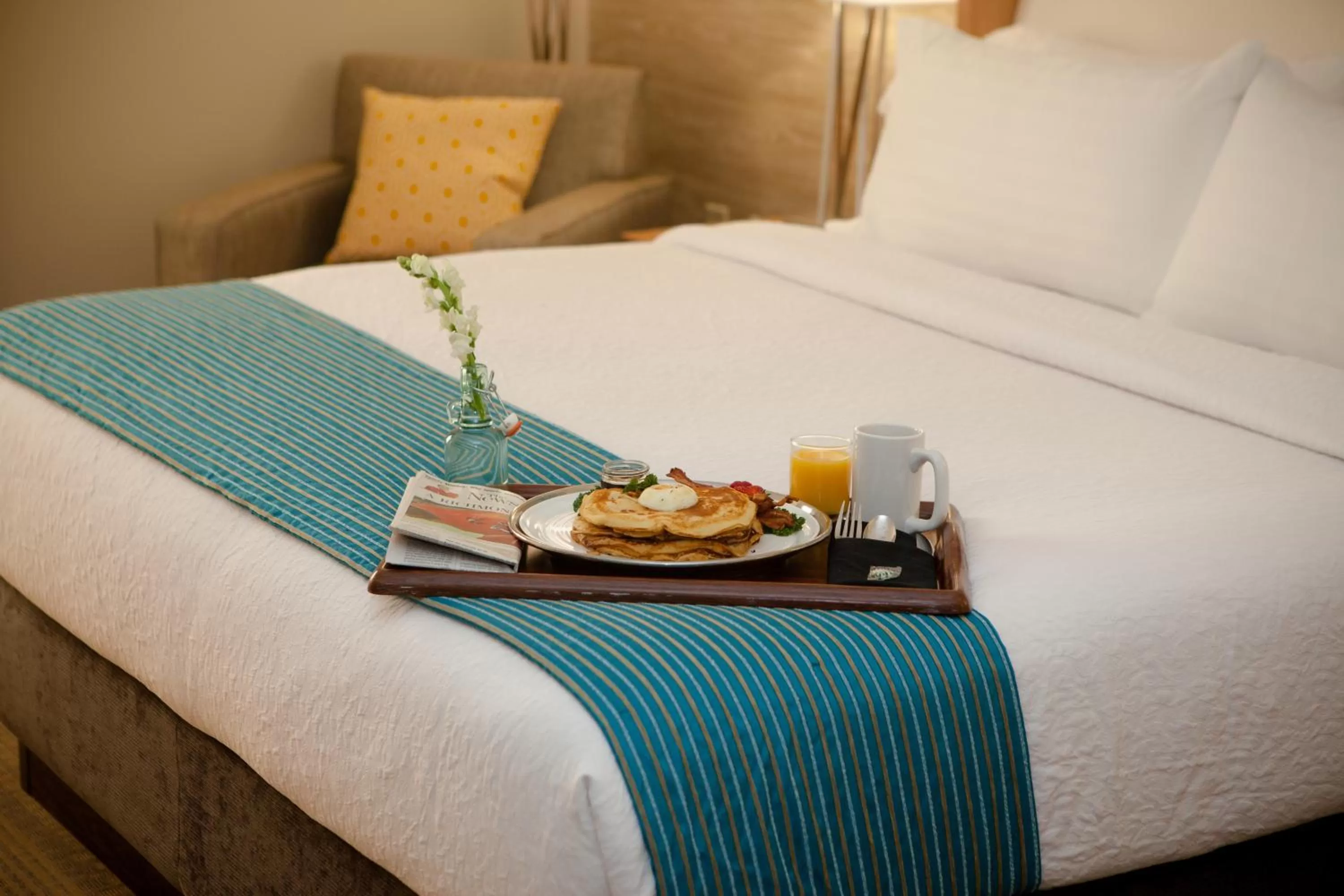 Decorative detail, Bed in Holiday Inn Greenville by IHG