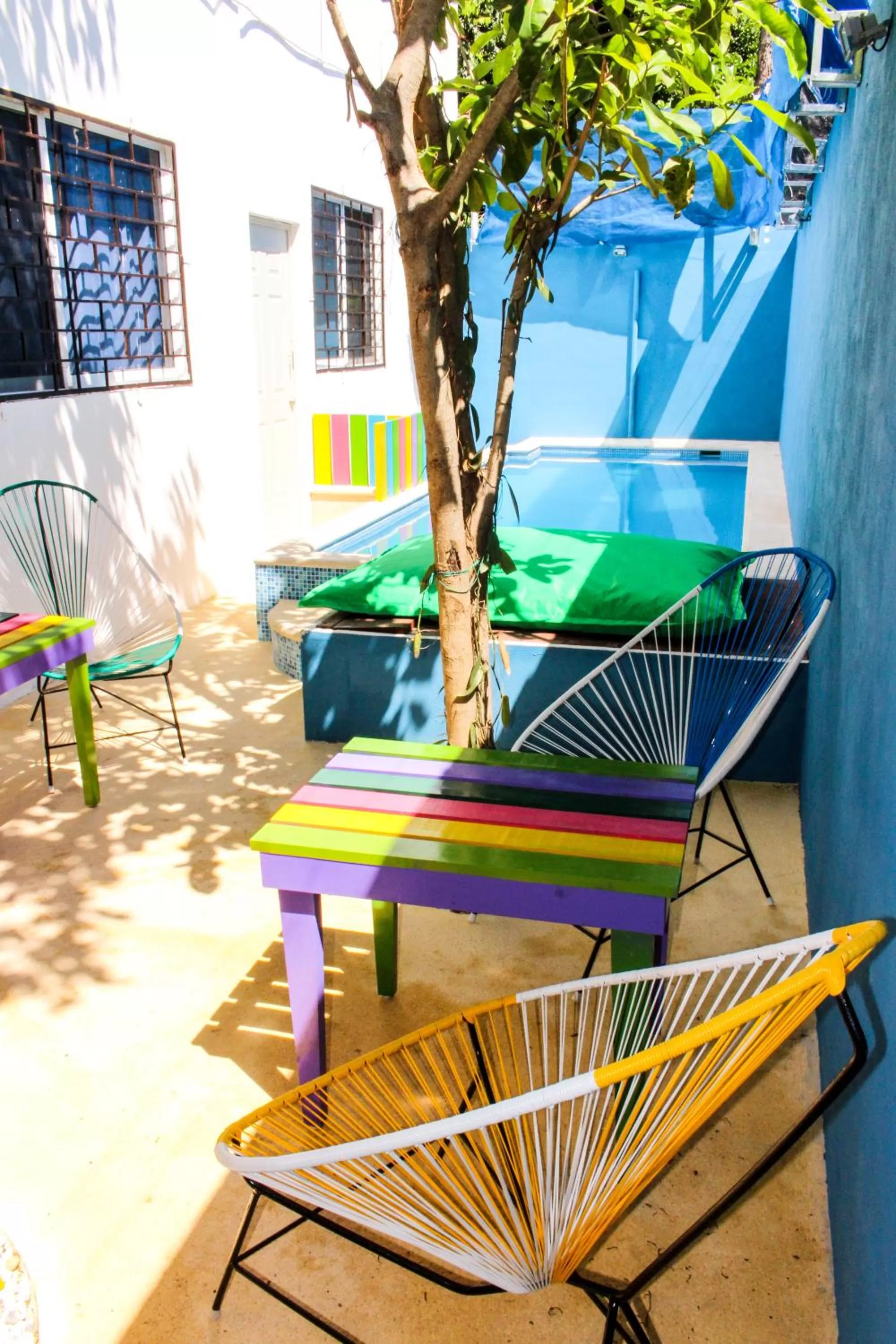 Swimming pool in Vainilla Bed and Breakfast Mexico