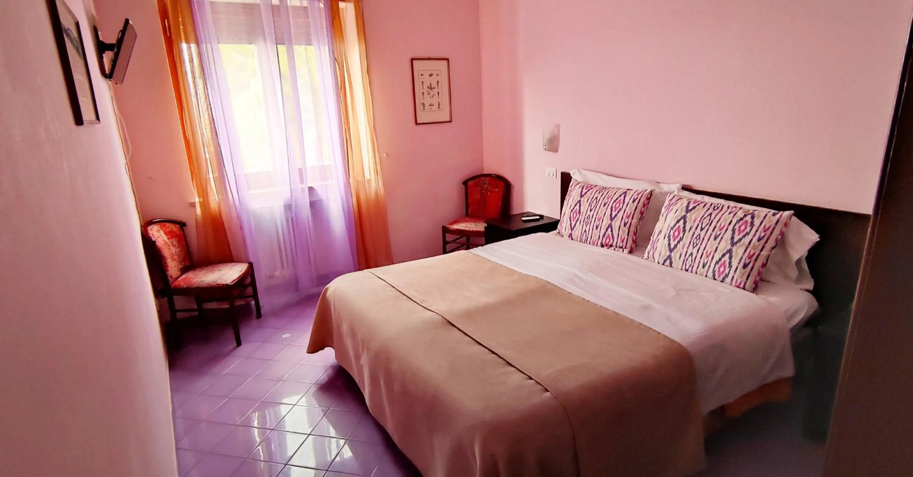 Bed in Hotel Desiree