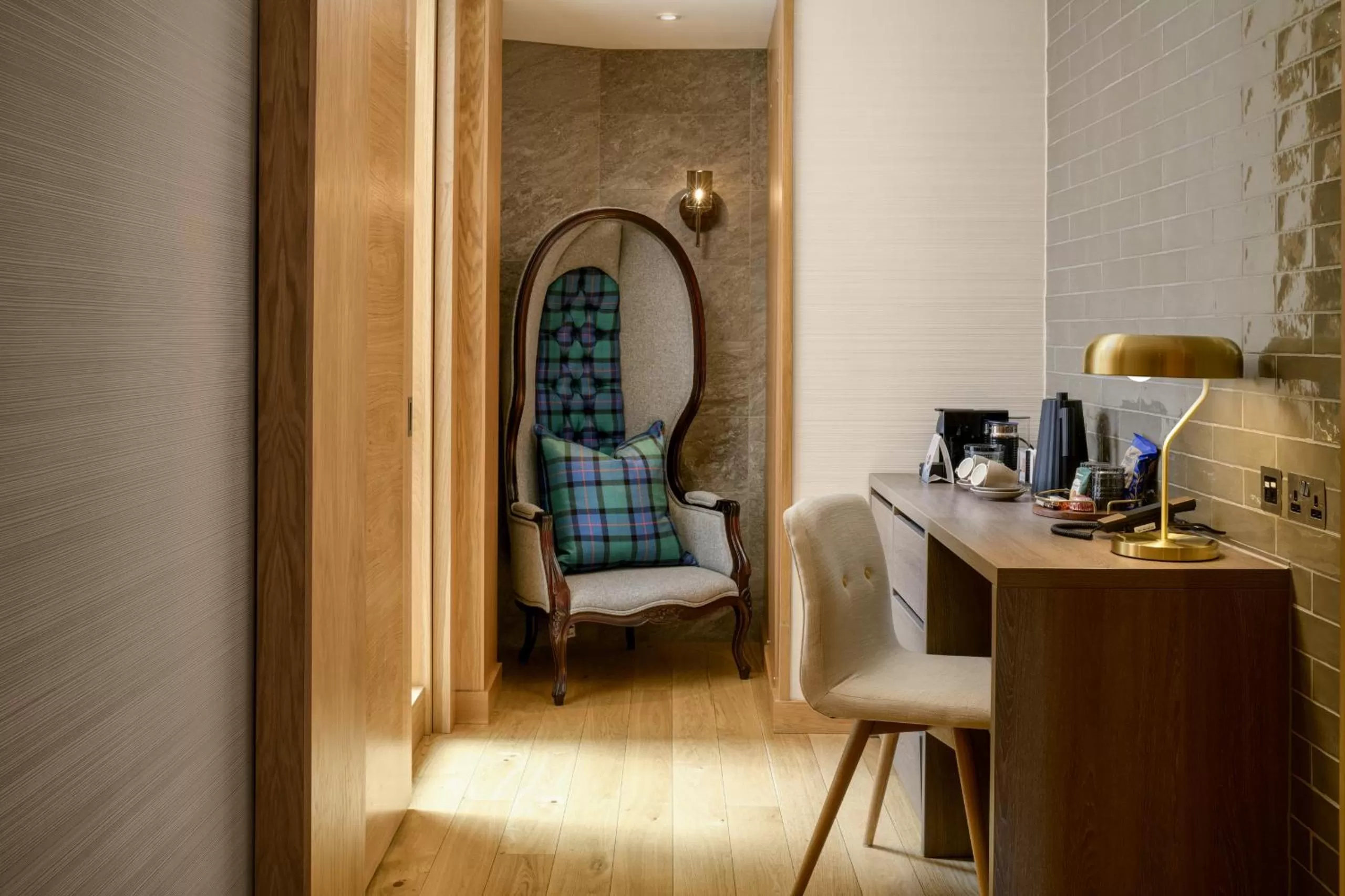 Seating area in Market Street hotel