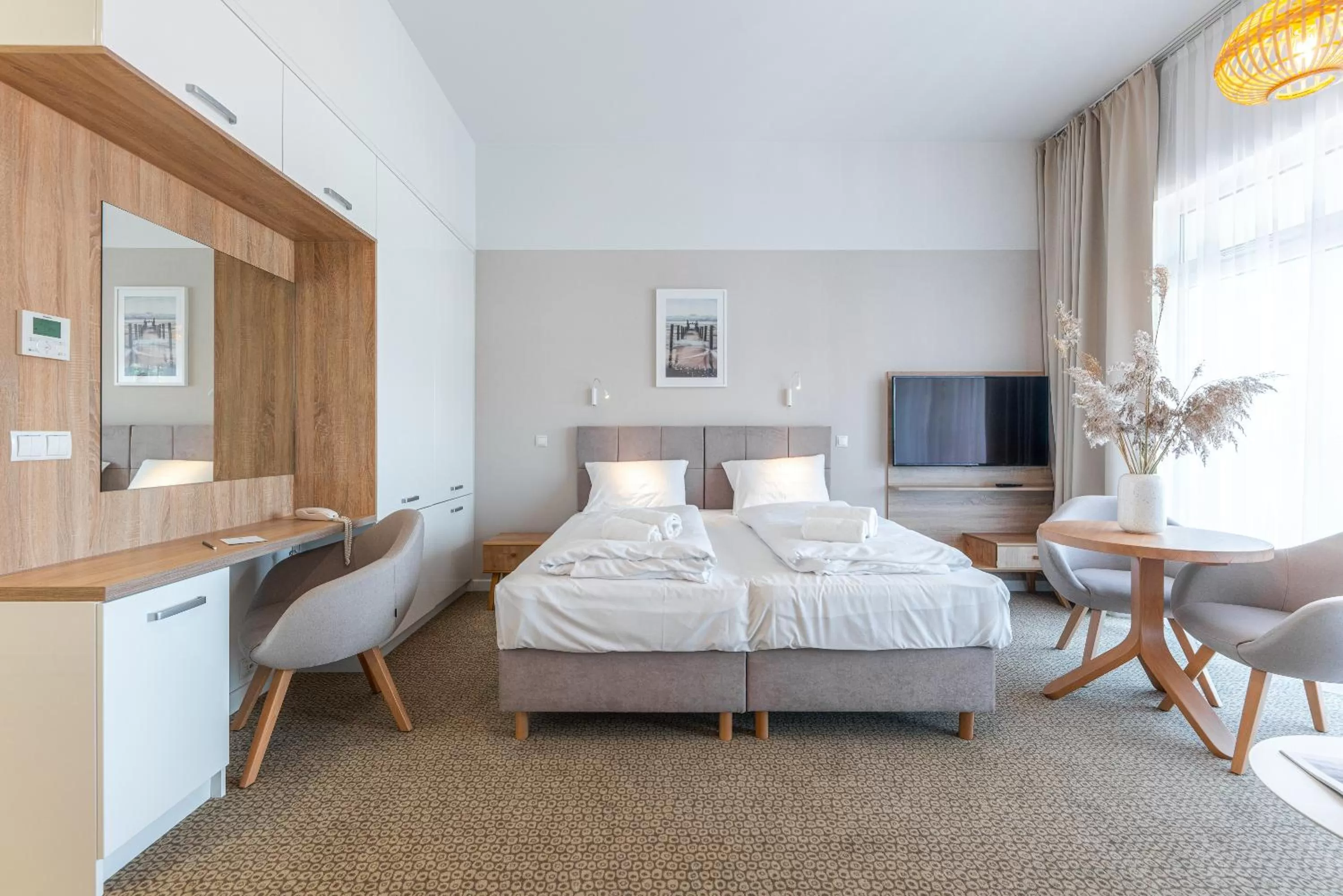 Bed in Molo Park Aparthotel