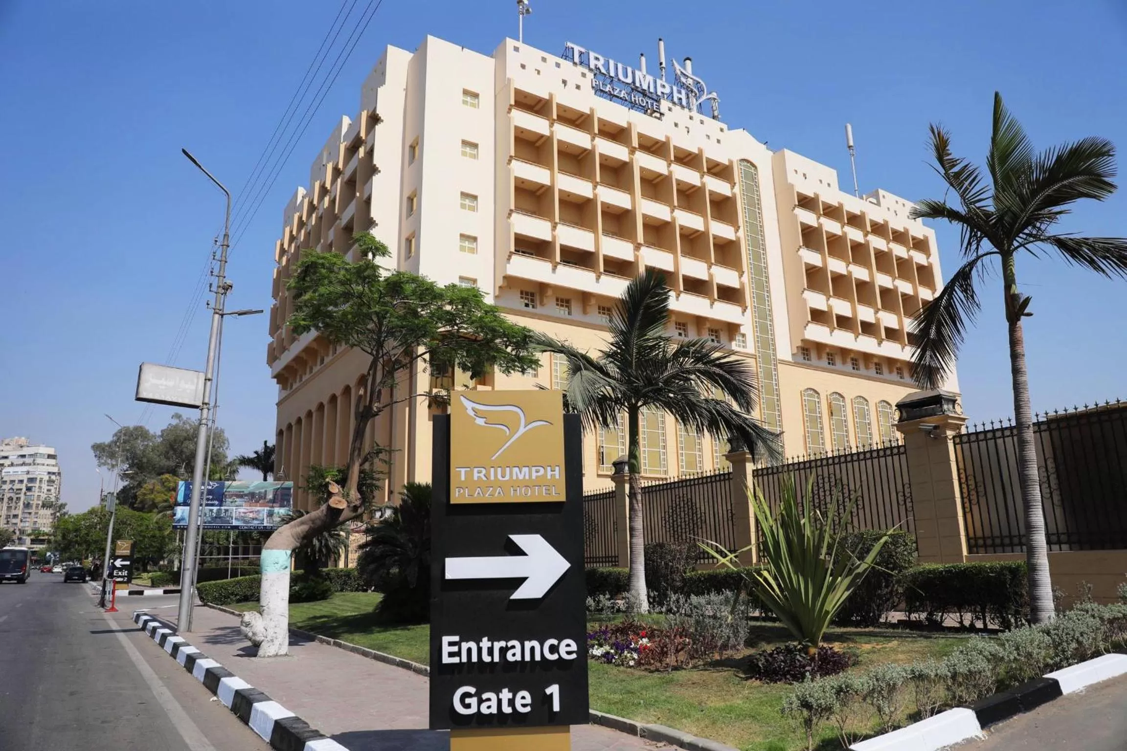 Property building in Triumph Plaza Hotel