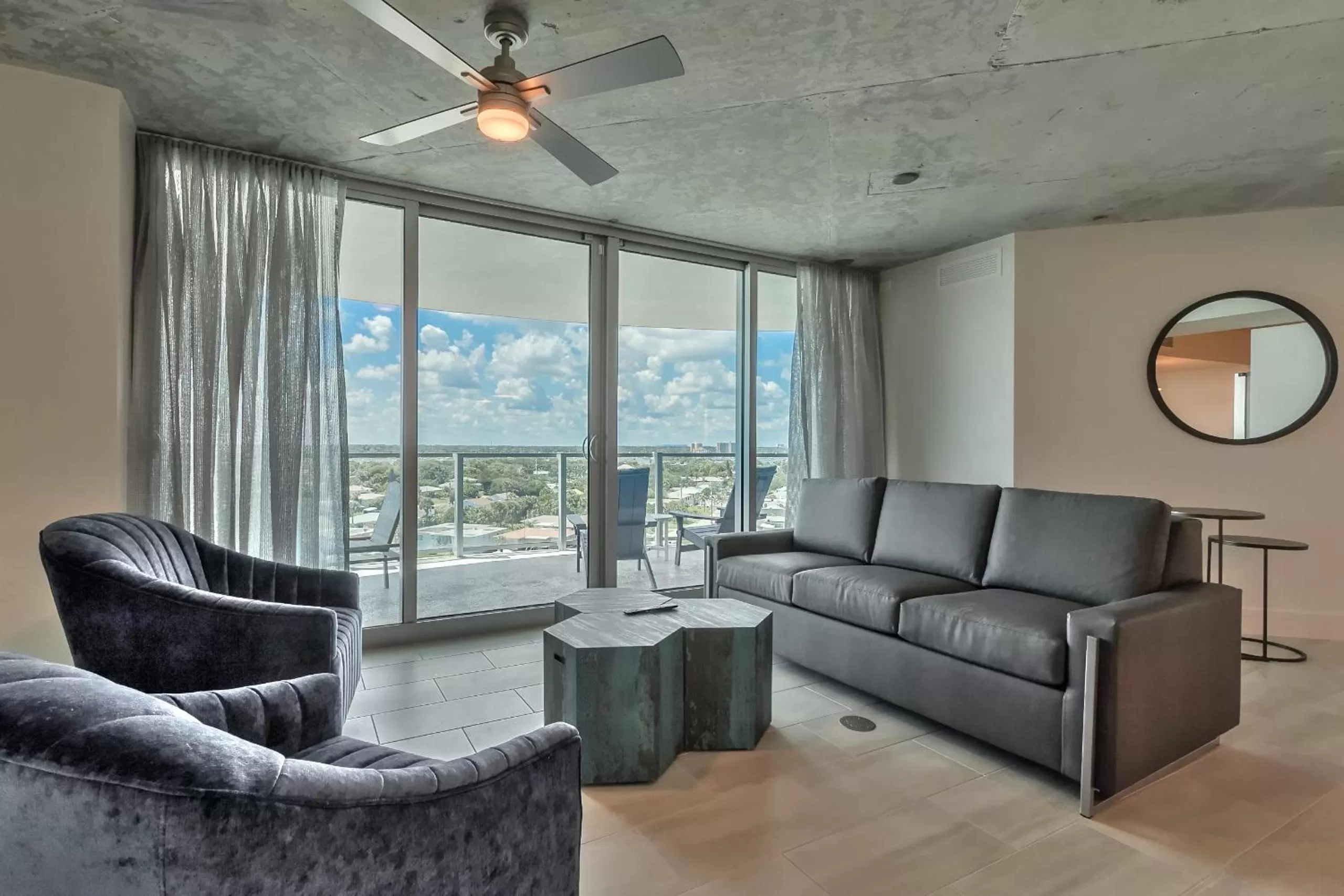 Living room in Max Beach Resort