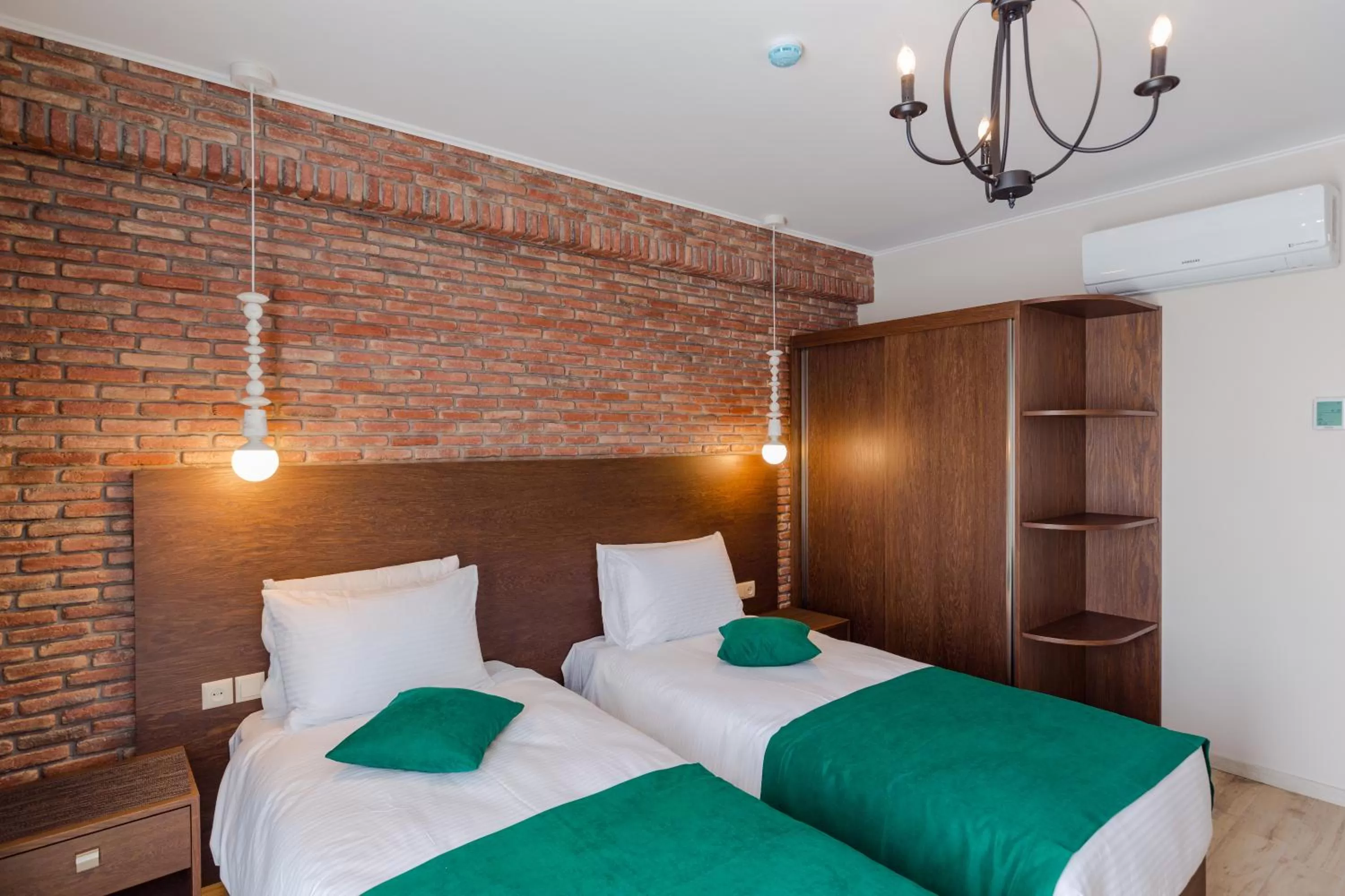 Bed in Hotel BLOOM Batumi