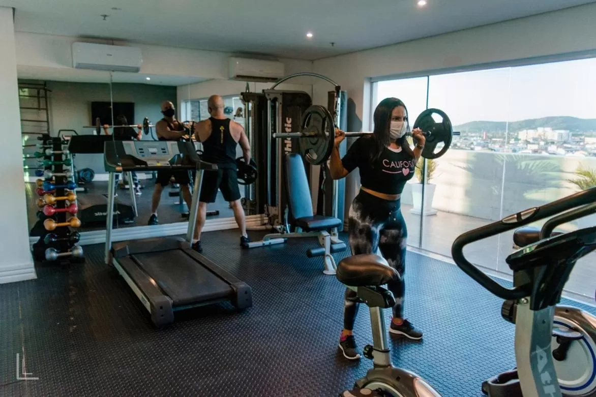 Fitness centre/facilities in Paradiso Corporate