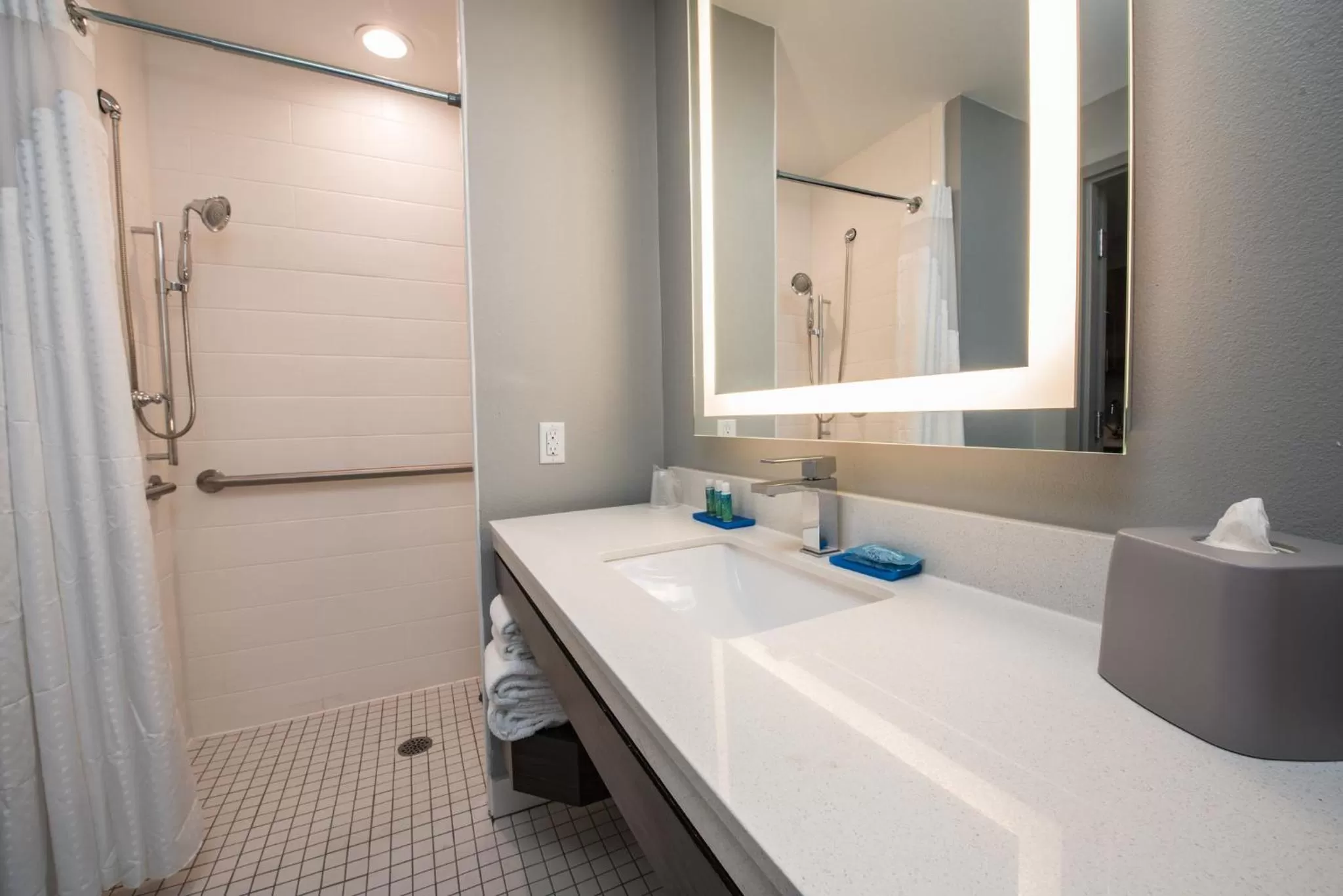 Toilet in Holiday Inn Express & Suites Houston - Hobby Airport Area by IHG