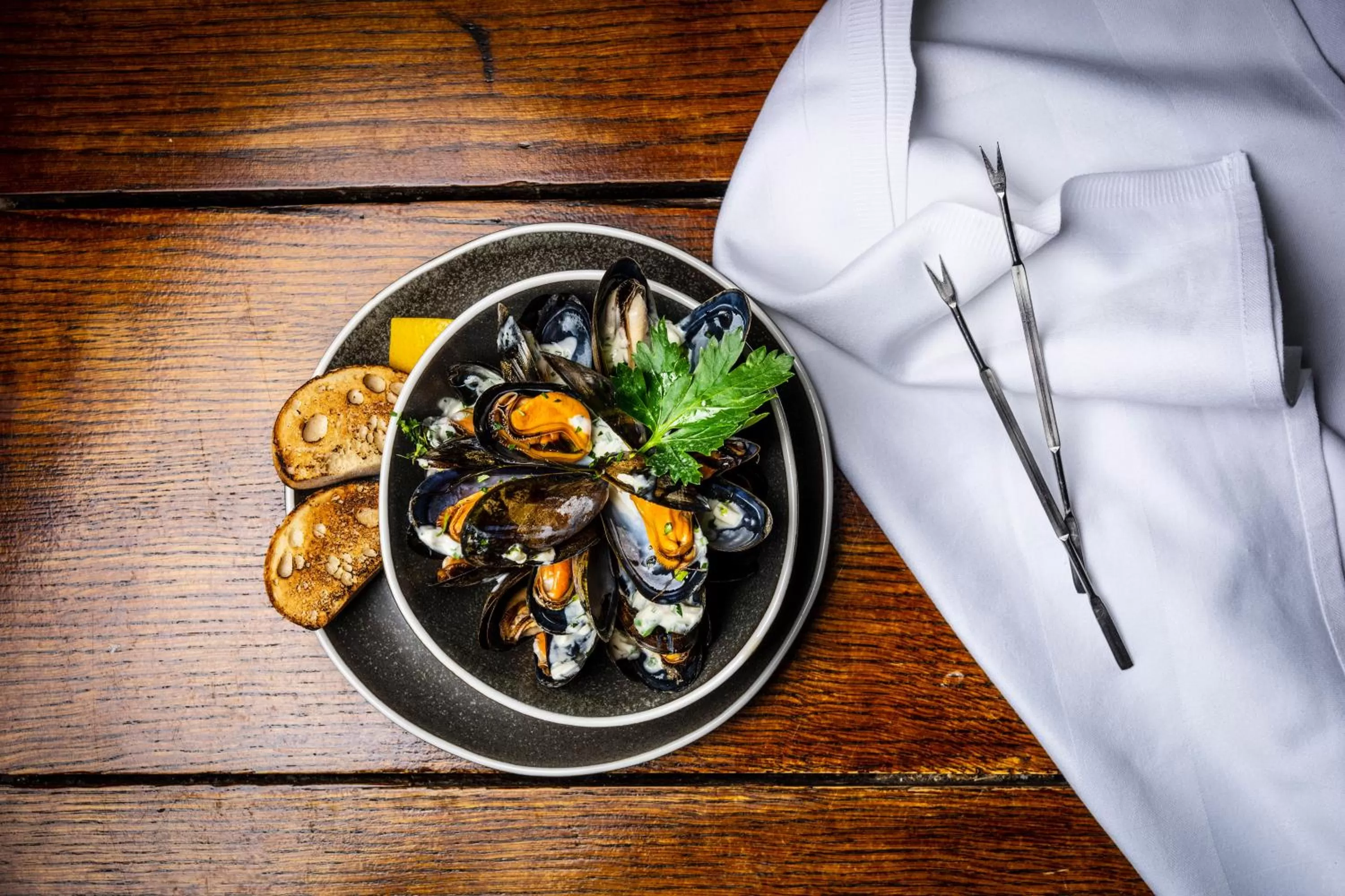 Food in Skeabost House Hotel