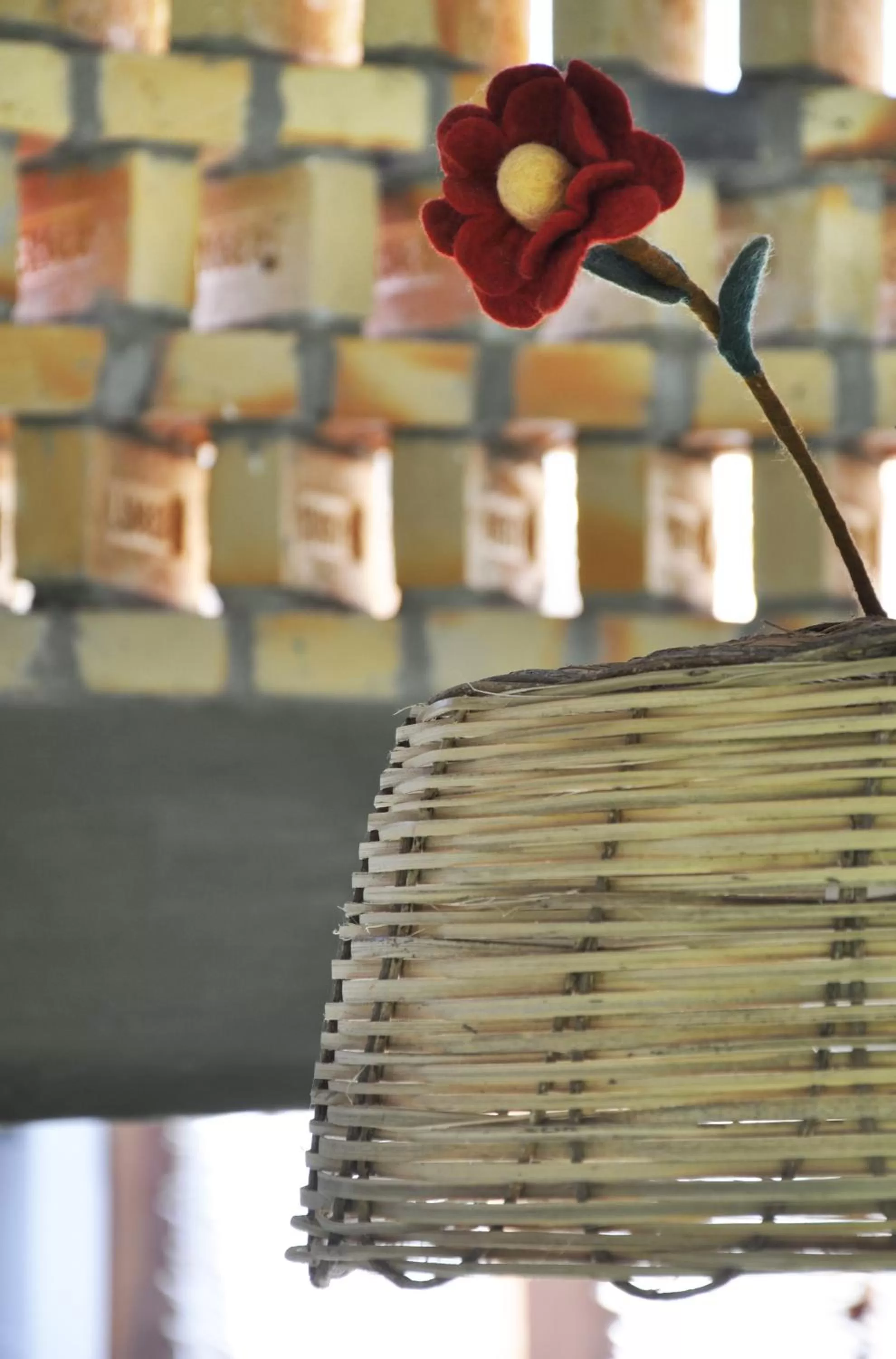 Decorative detail in Pousada Casa de João Kitehouse