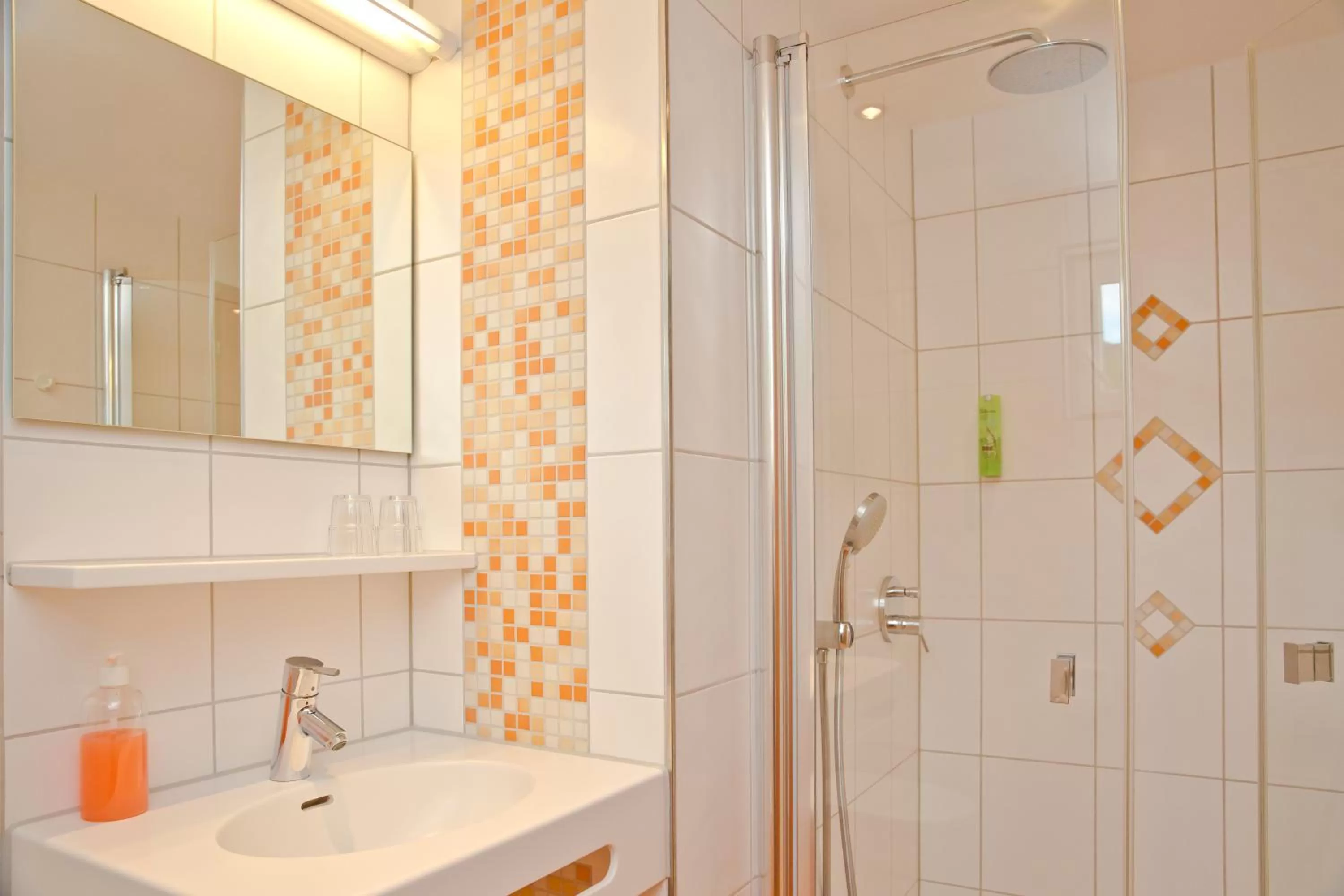 Shower in Gartenhotel Feldeck