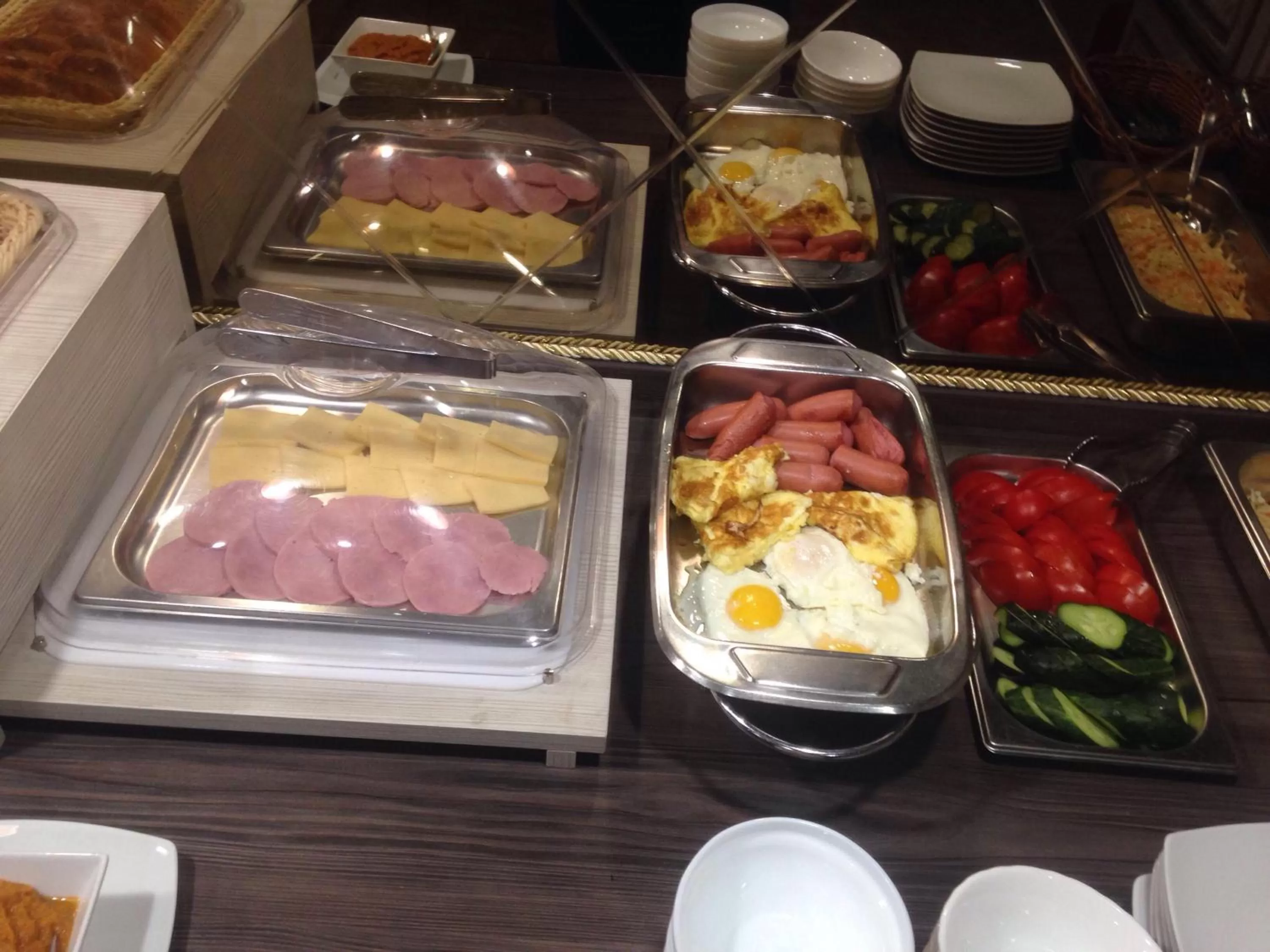 Buffet breakfast in Hotel Villa Natali