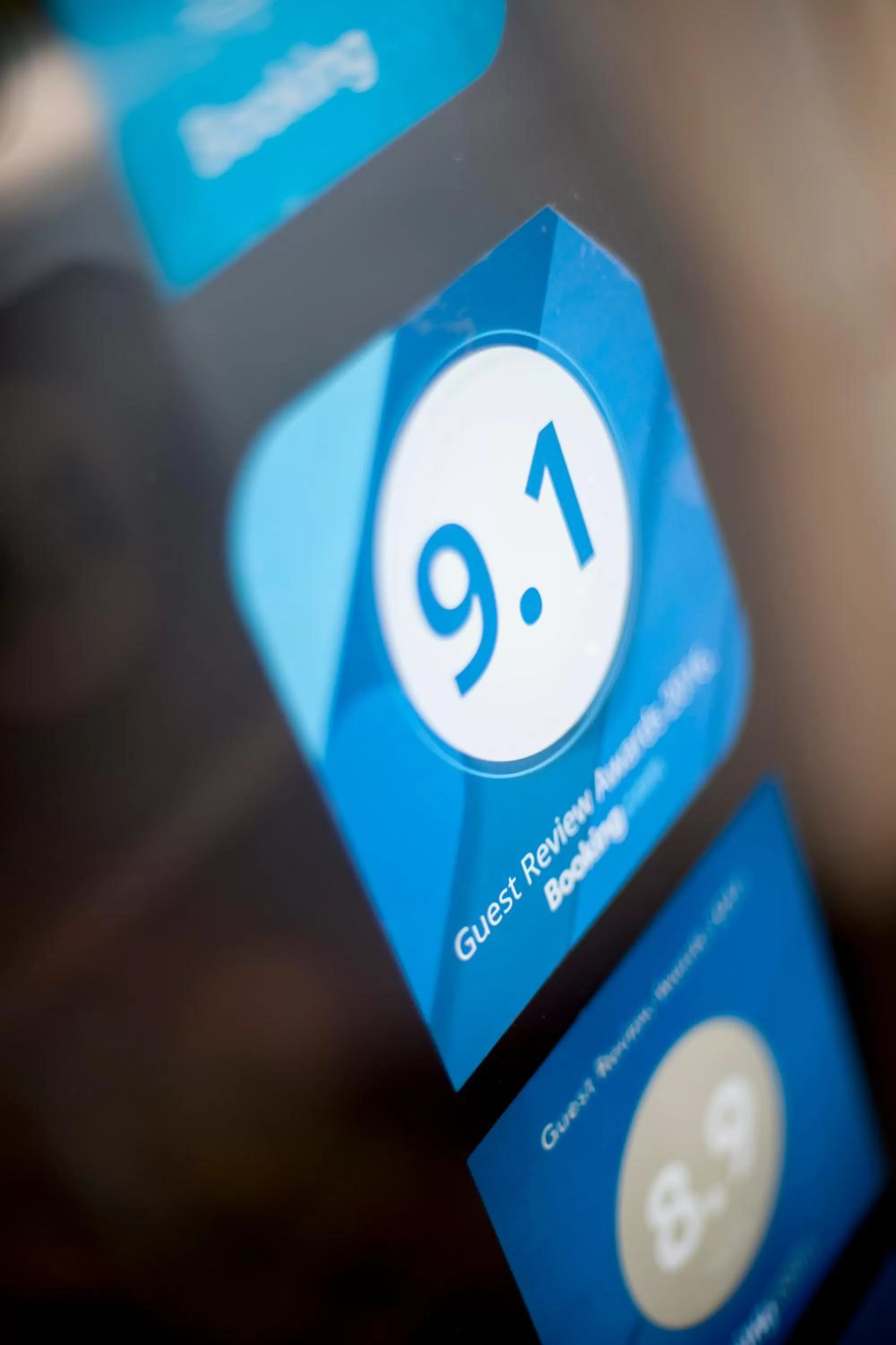 Logo/Certificate/Sign in Panoramic Blue B&B