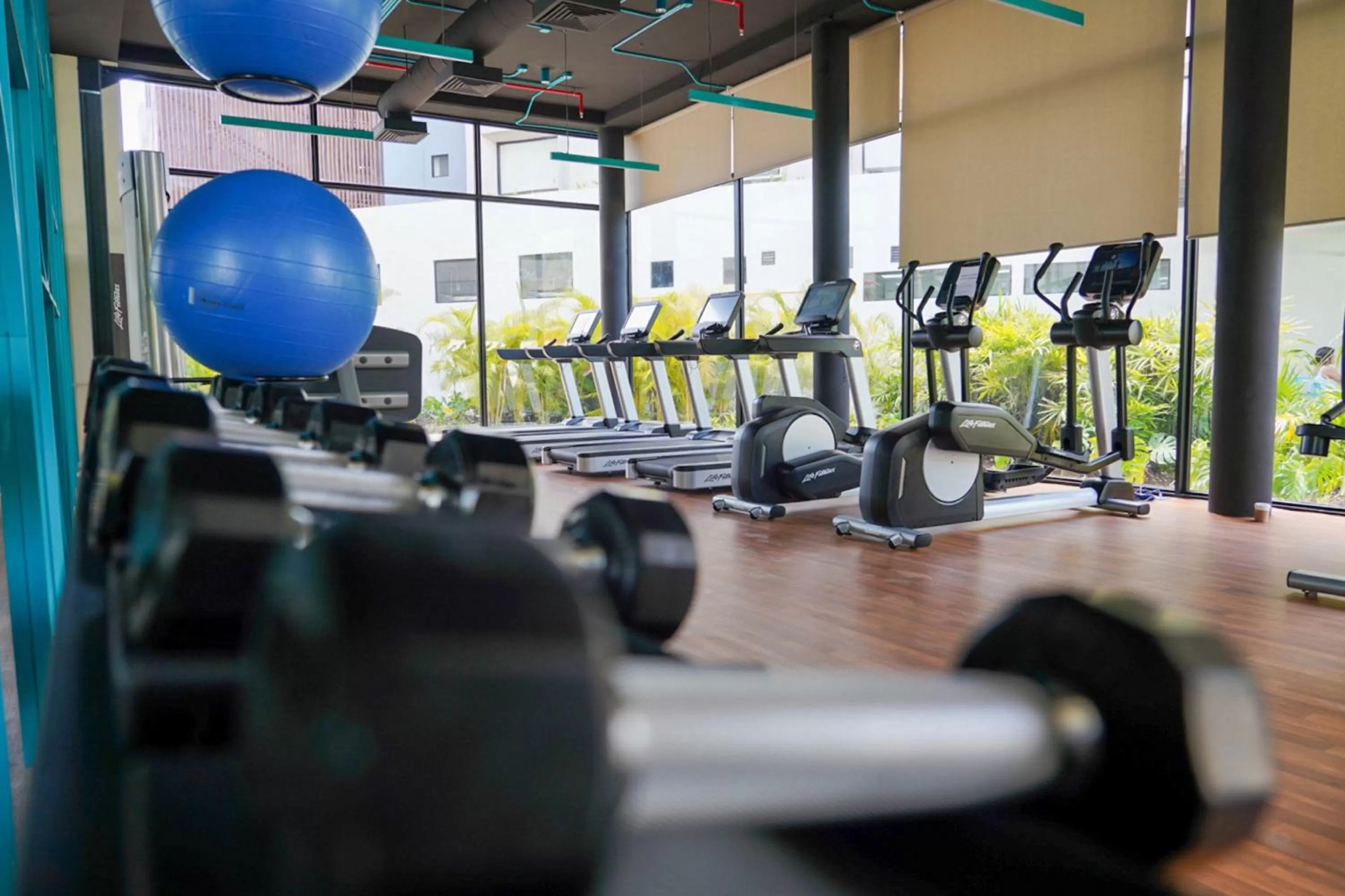 Fitness centre/facilities in Aloft Tulum