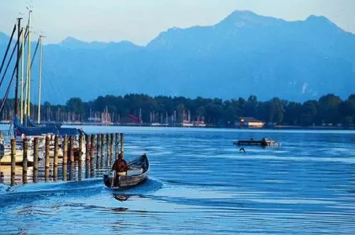 Lake view in Zum Fischer am See ***S
