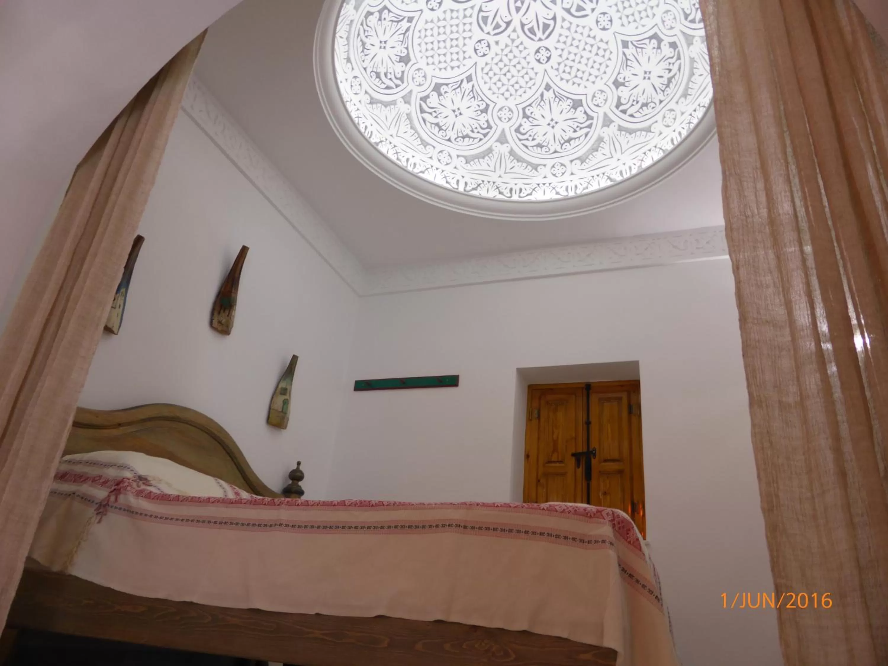 Bedroom, Bed in Villa Jasmin