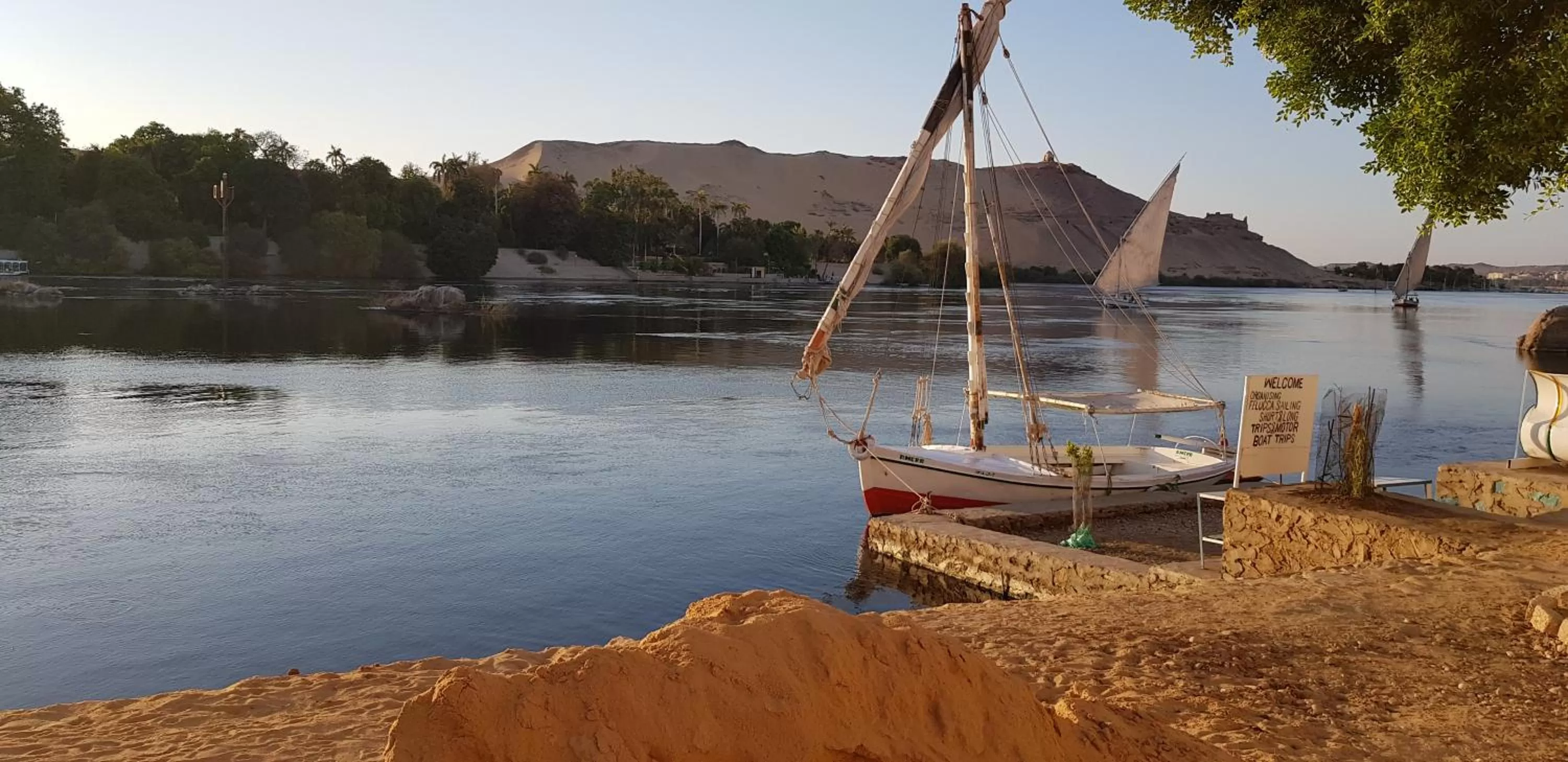 Natural landscape in Taharka Nubian House