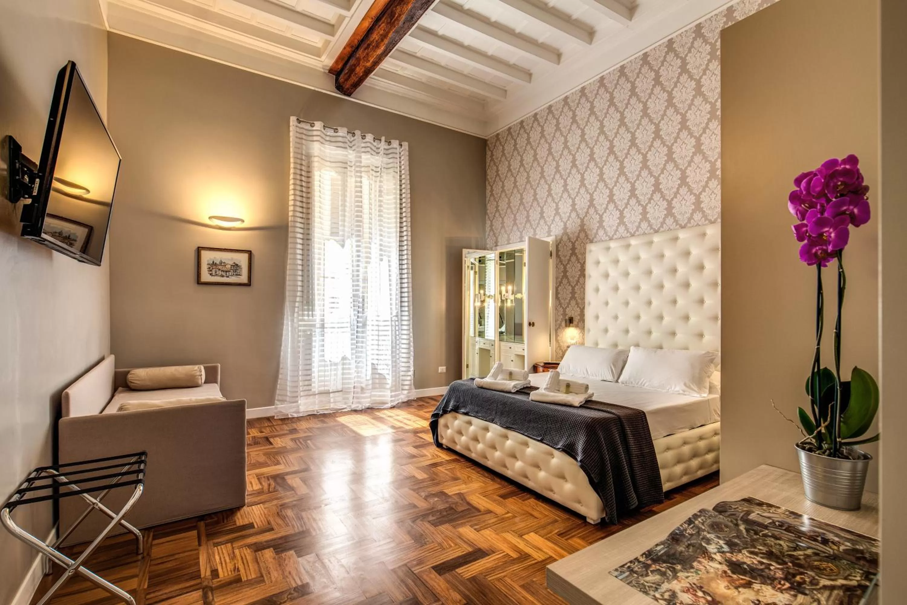 Bed in Elysium Suites collection