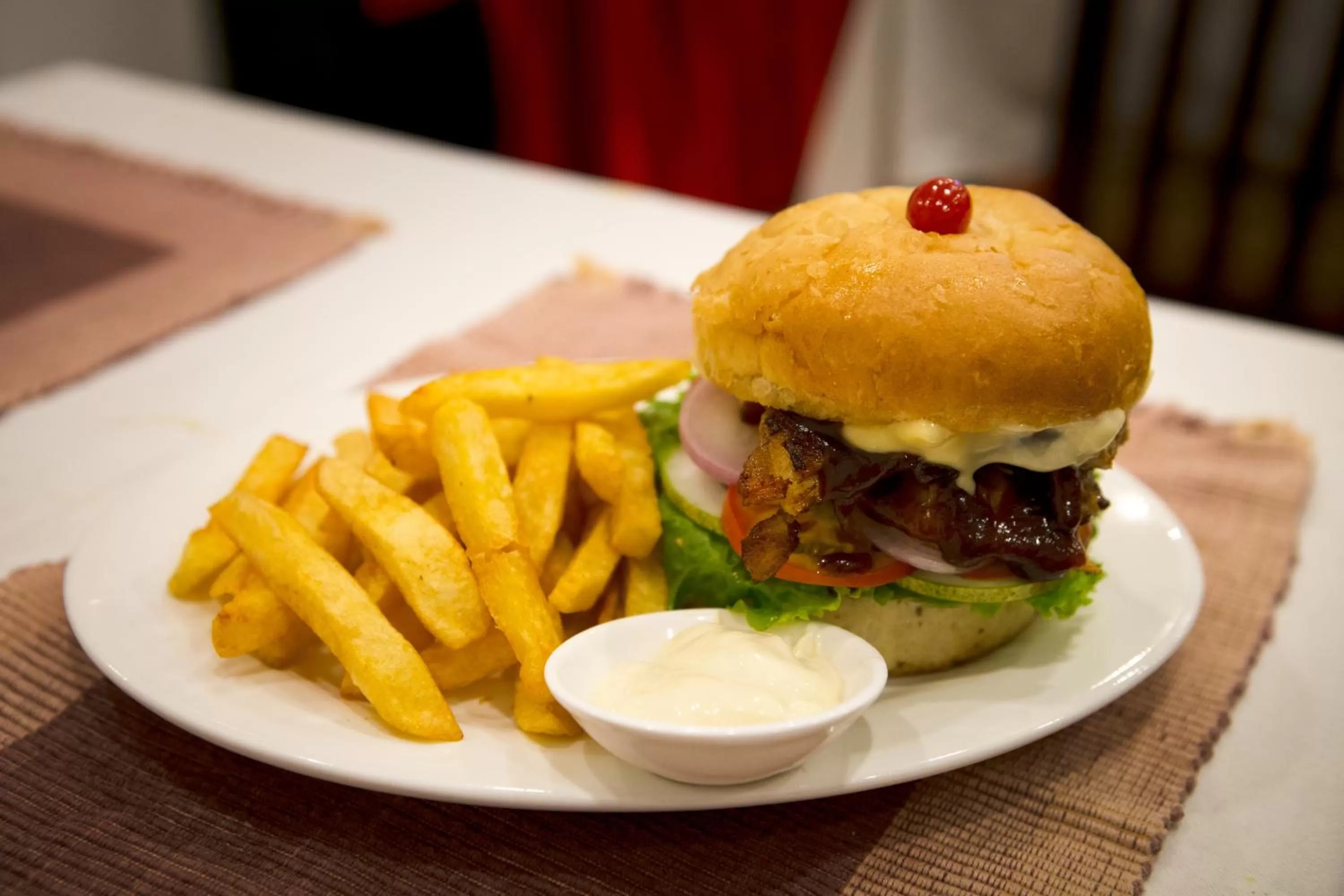 Food close-up in Hotel Jay Suites