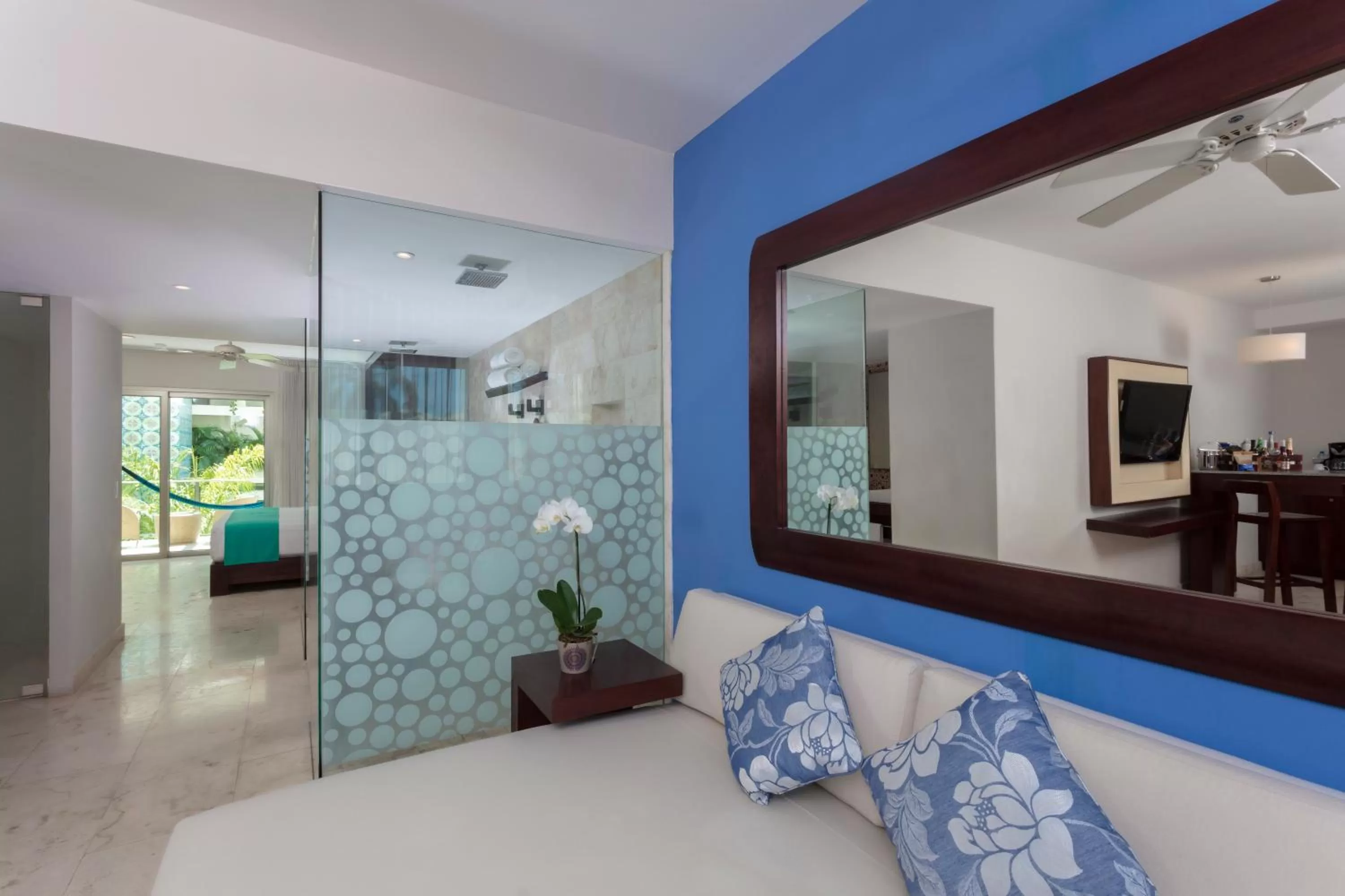 Living room in Hotel The Palm