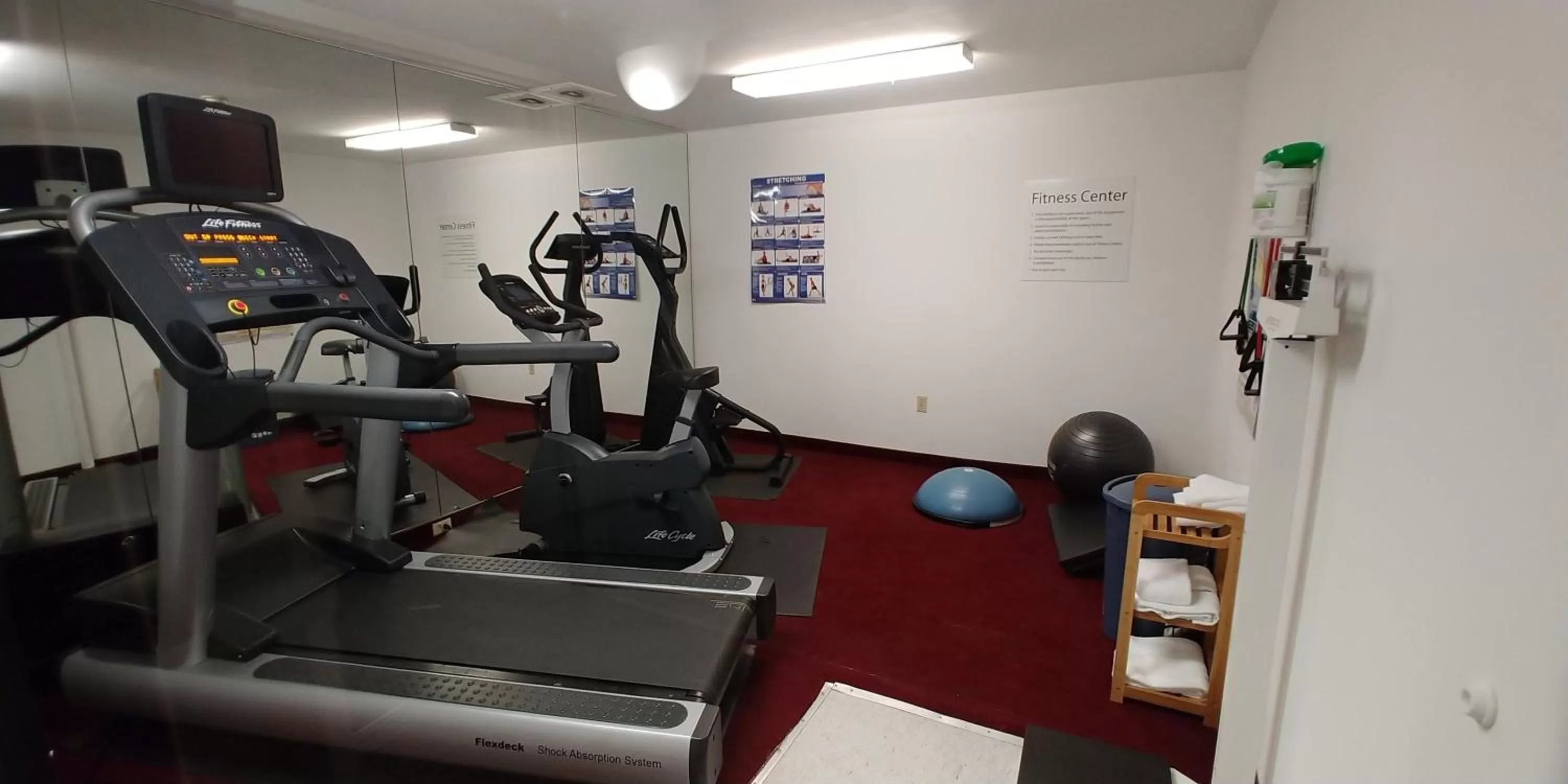 Fitness centre/facilities in Holiday Inn Express Hotel & Suites West Point-Fort Montgomery by IHG