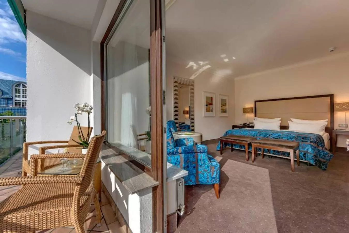 Photo of the whole room, Bed in Bernstein Hotel Villa Kastania