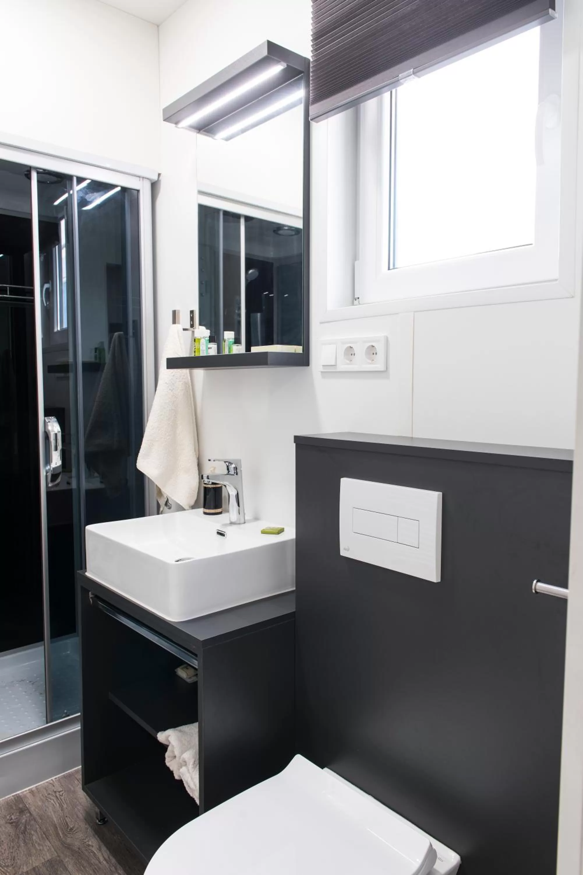 Bathroom in Tisza-tó Apartmanpark