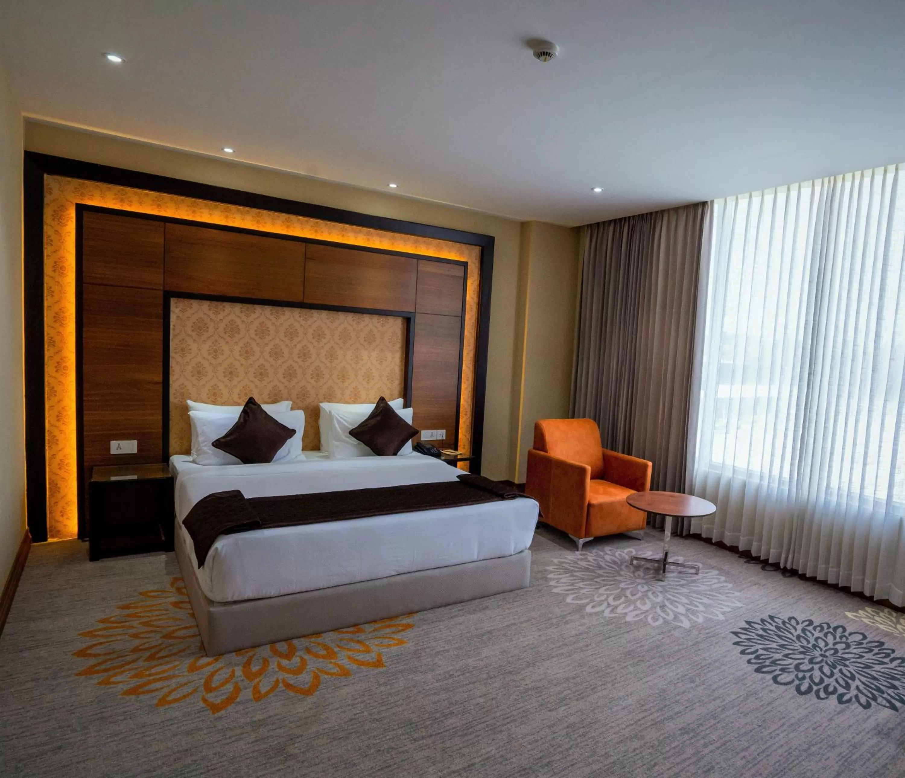 Bedroom, Bed in Hotel Hills