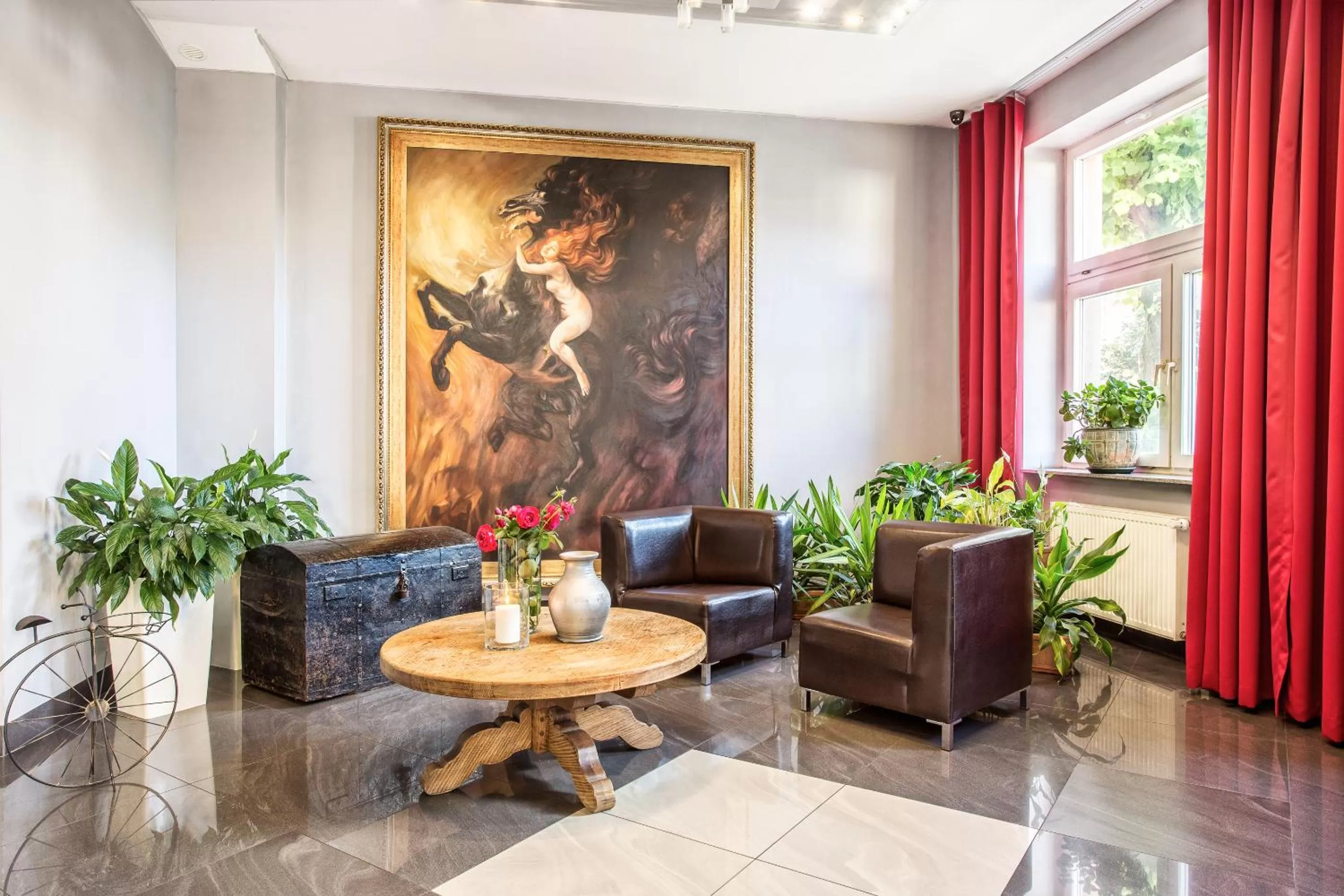 Lobby or reception in Grand Boutique Hotel - dawny Hotel Kaliski Ratuszowy