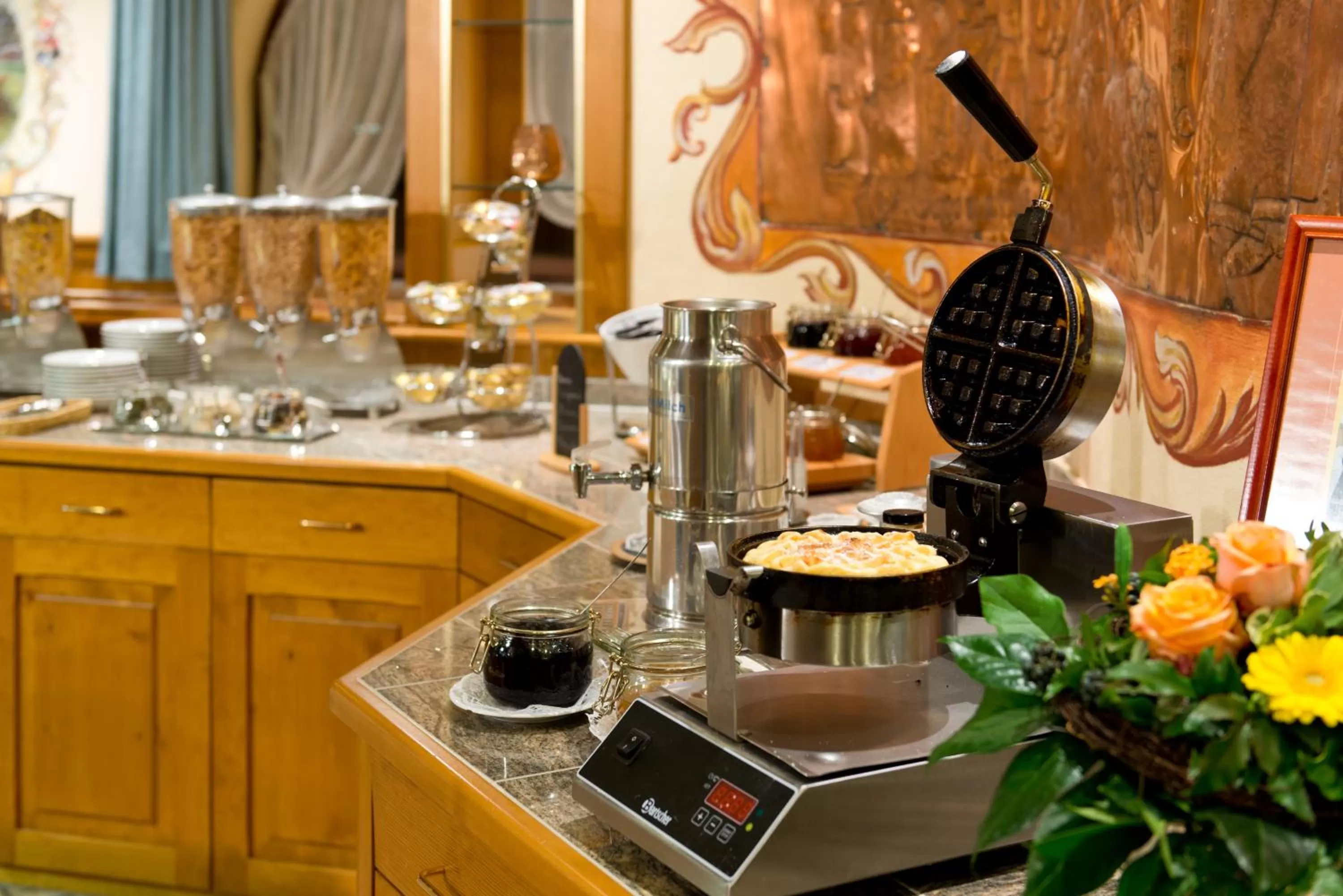 Buffet breakfast in Silberkönig Schwarzwald Hotel & Restaurant Ringhotel