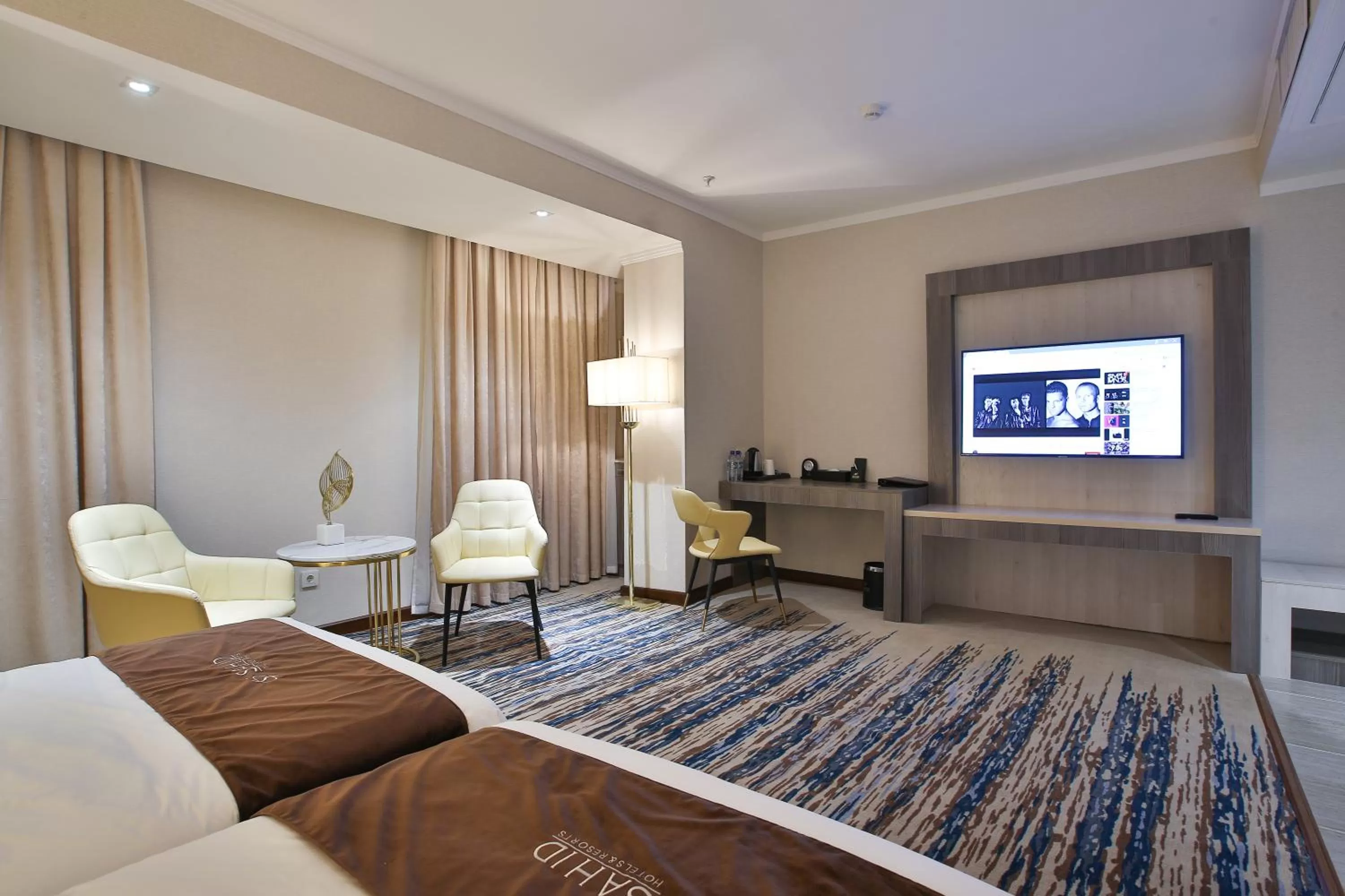 Bedroom, Bed in Sahid Zarafshon