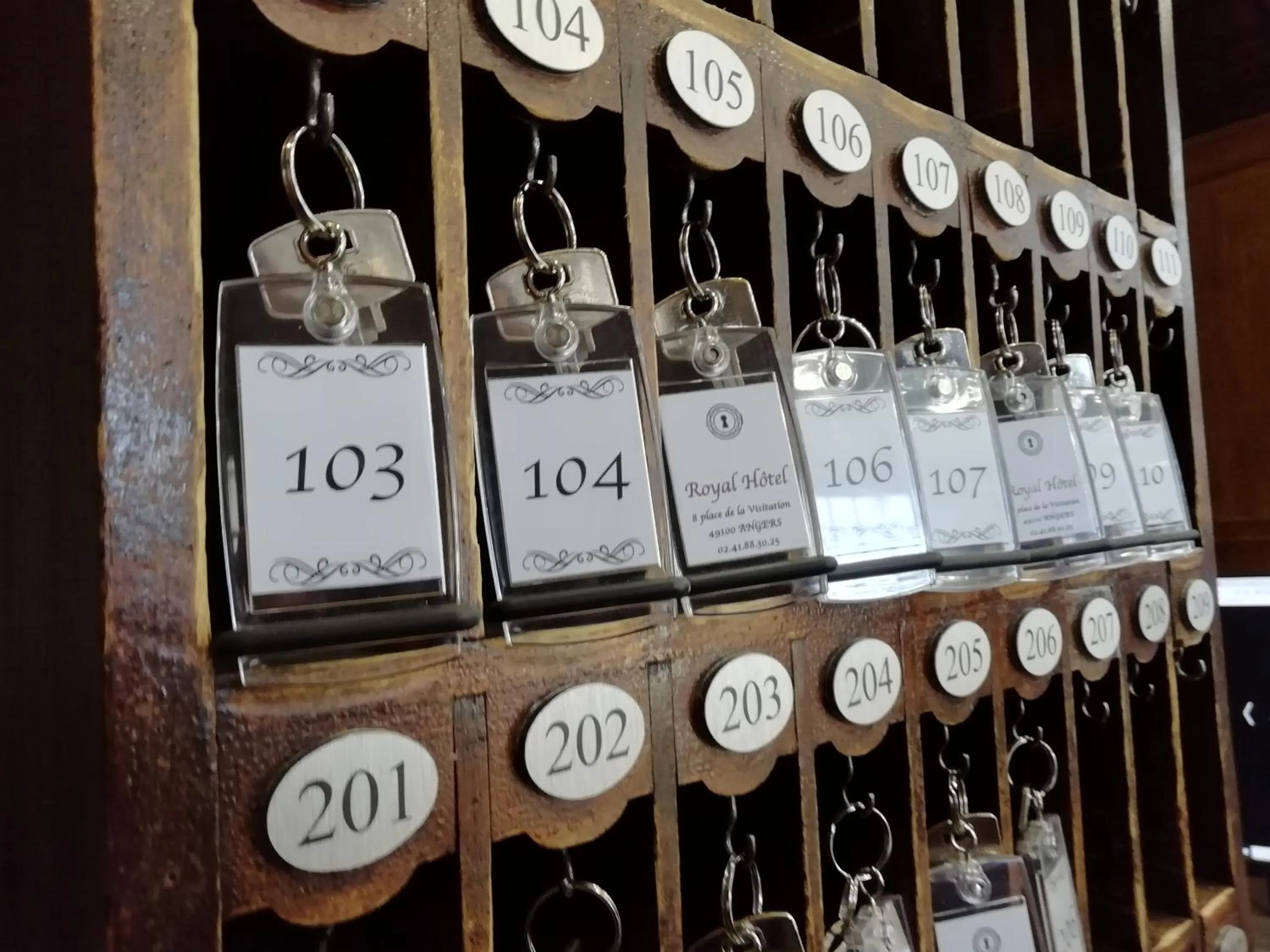 Lobby or reception in Royal Hôtel Angers