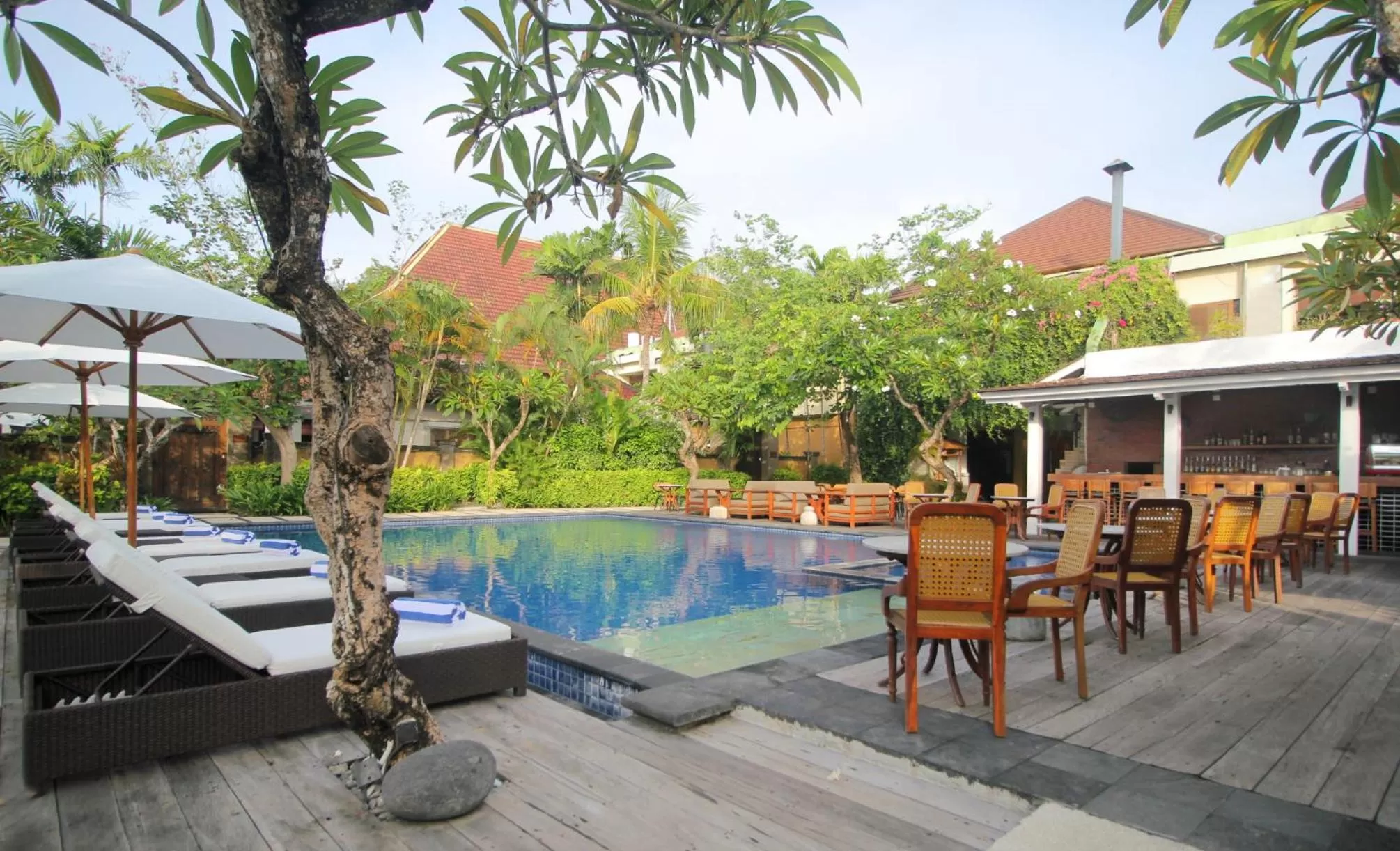 Swimming pool in Sagara Villas and Suites Sanur by AHM