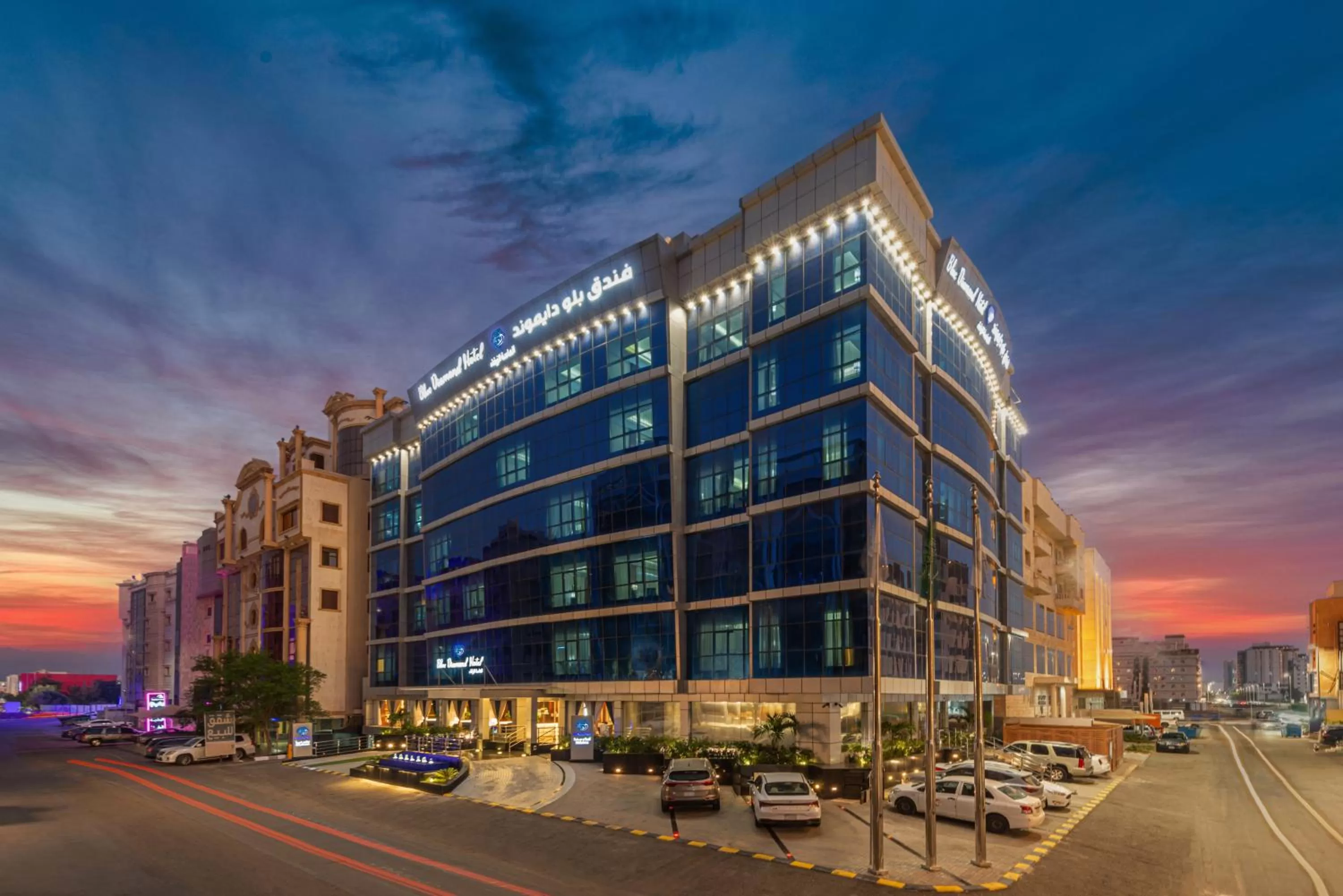 Property building in Blue Diamond Hotel Jeddah