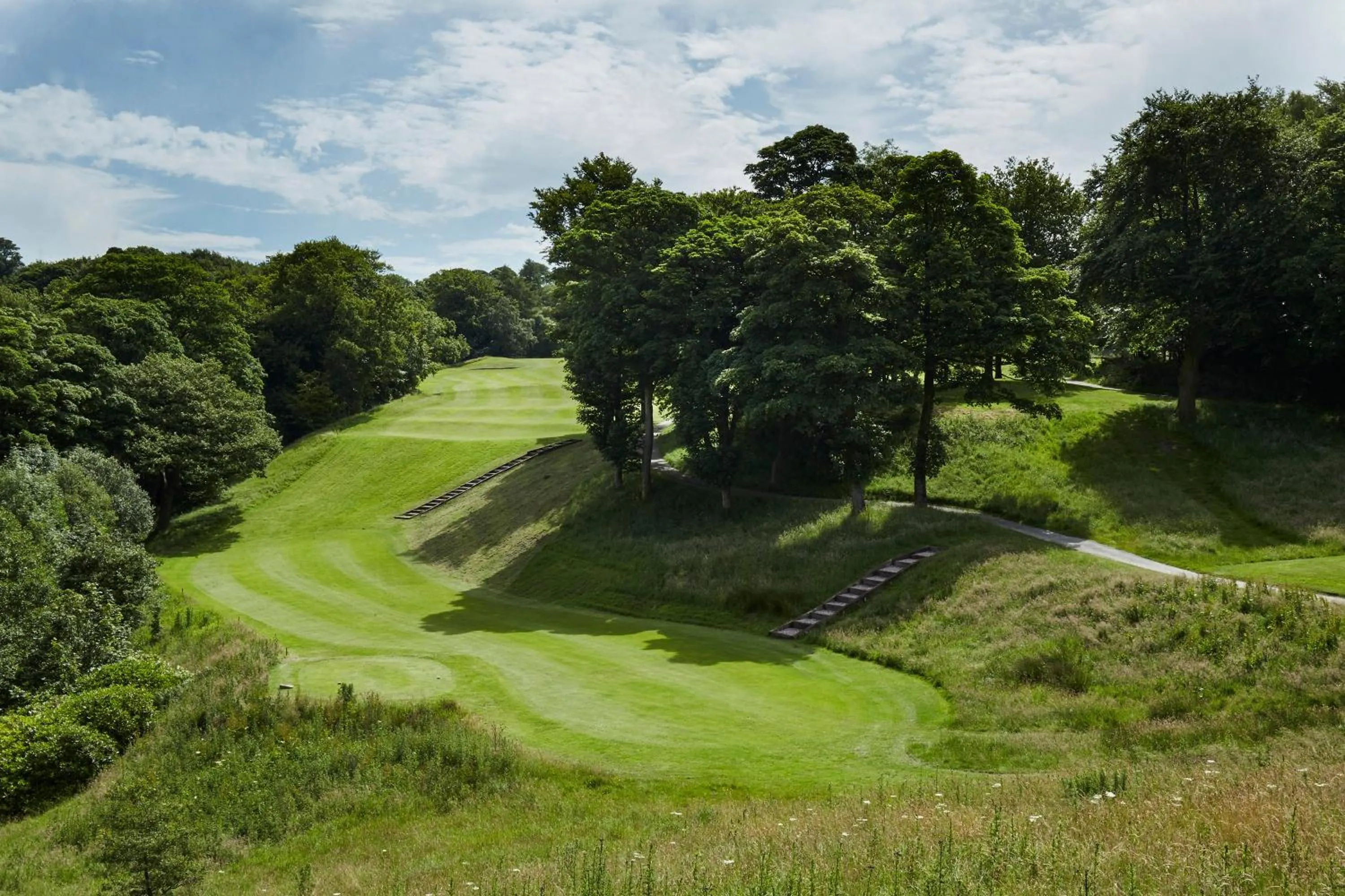 Golfcourse in Shrigley Hall Hotel