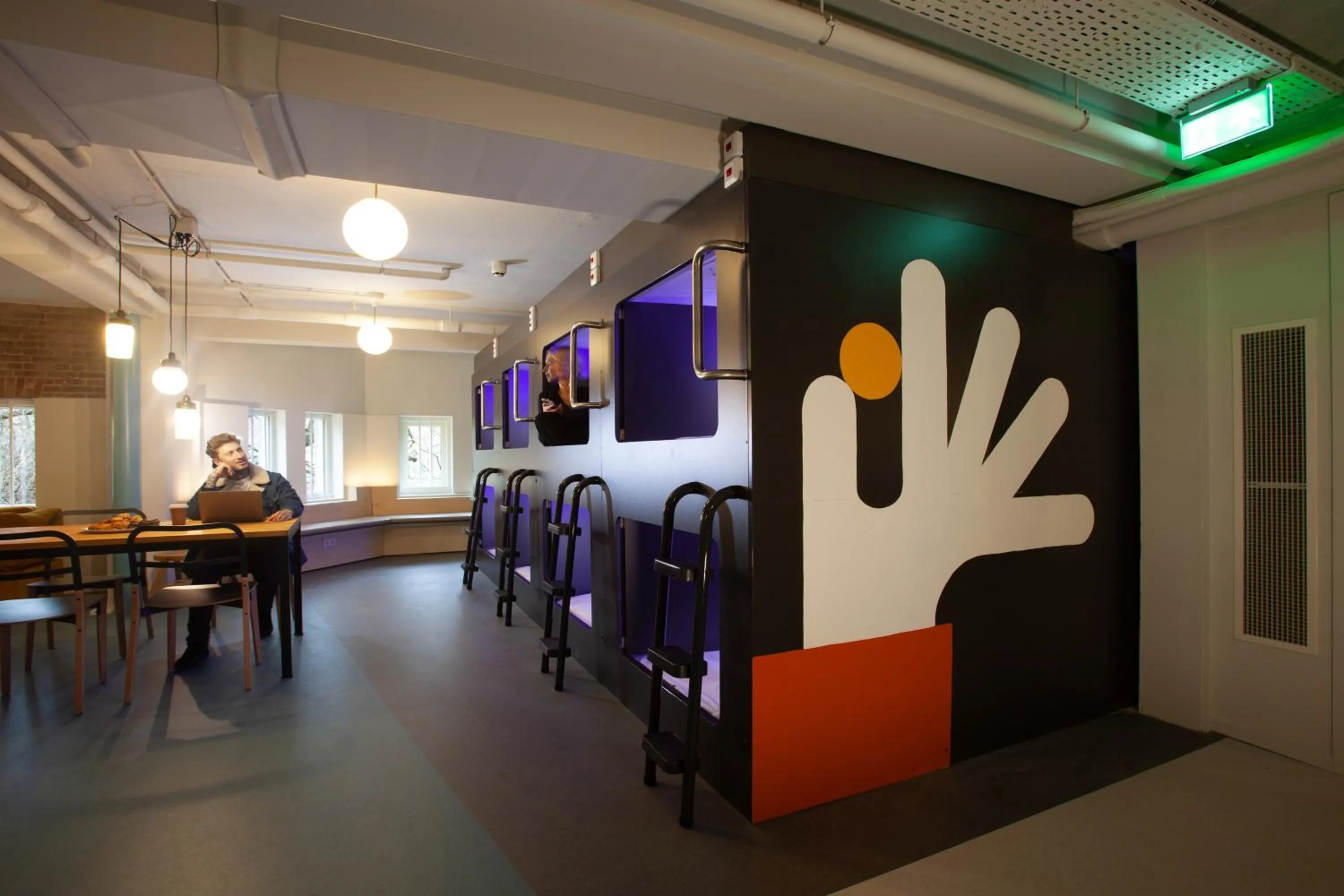 Photo of the whole room in Generator Amsterdam