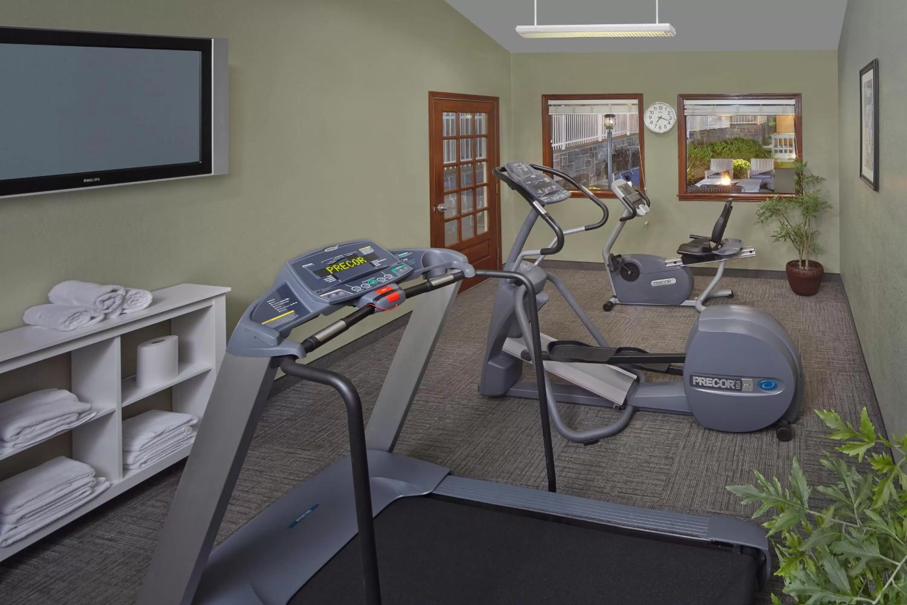 Fitness centre/facilities in New Haven Village Suites