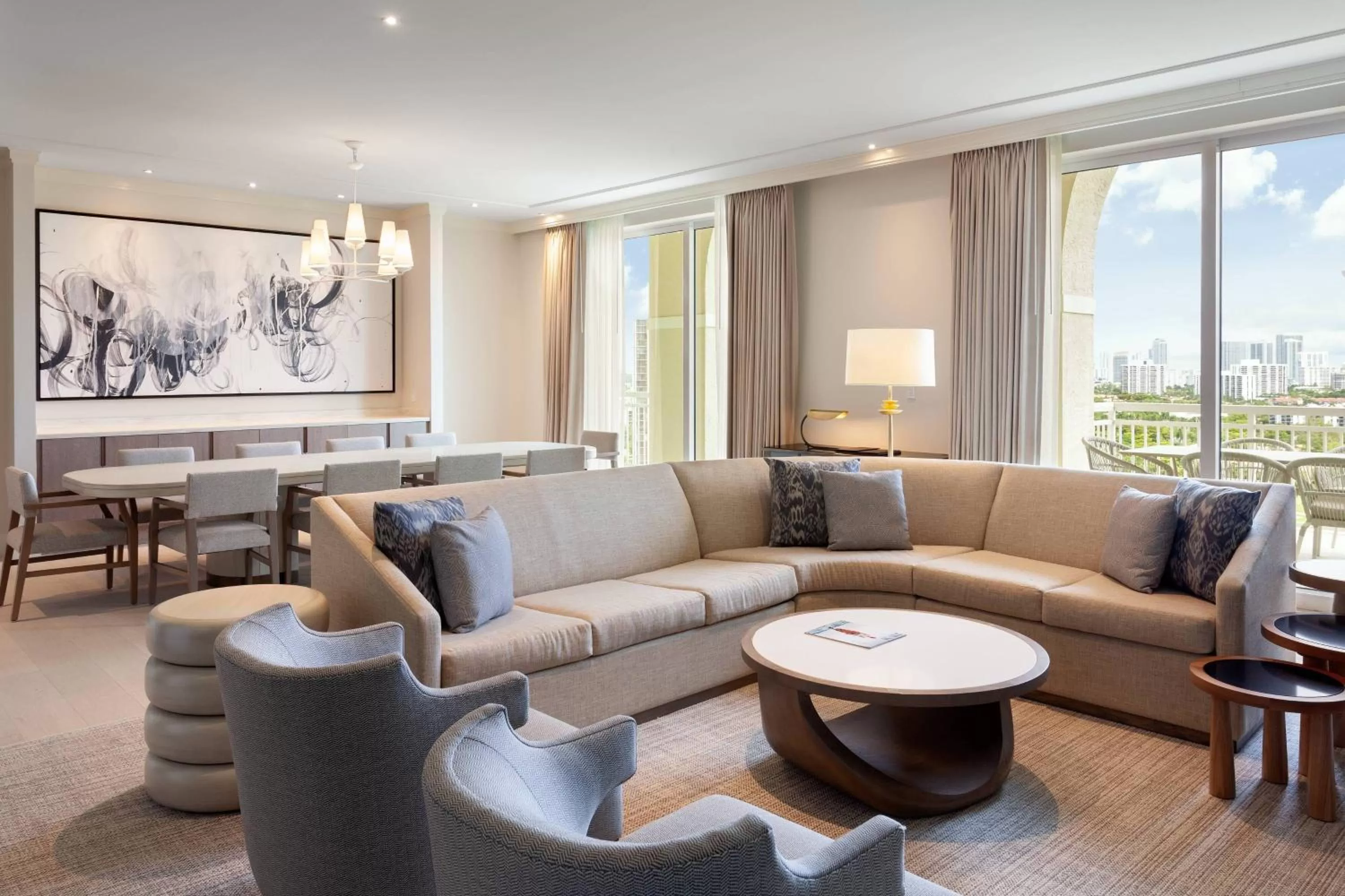 Living room in JW Marriott Miami Turnberry Resort & Spa