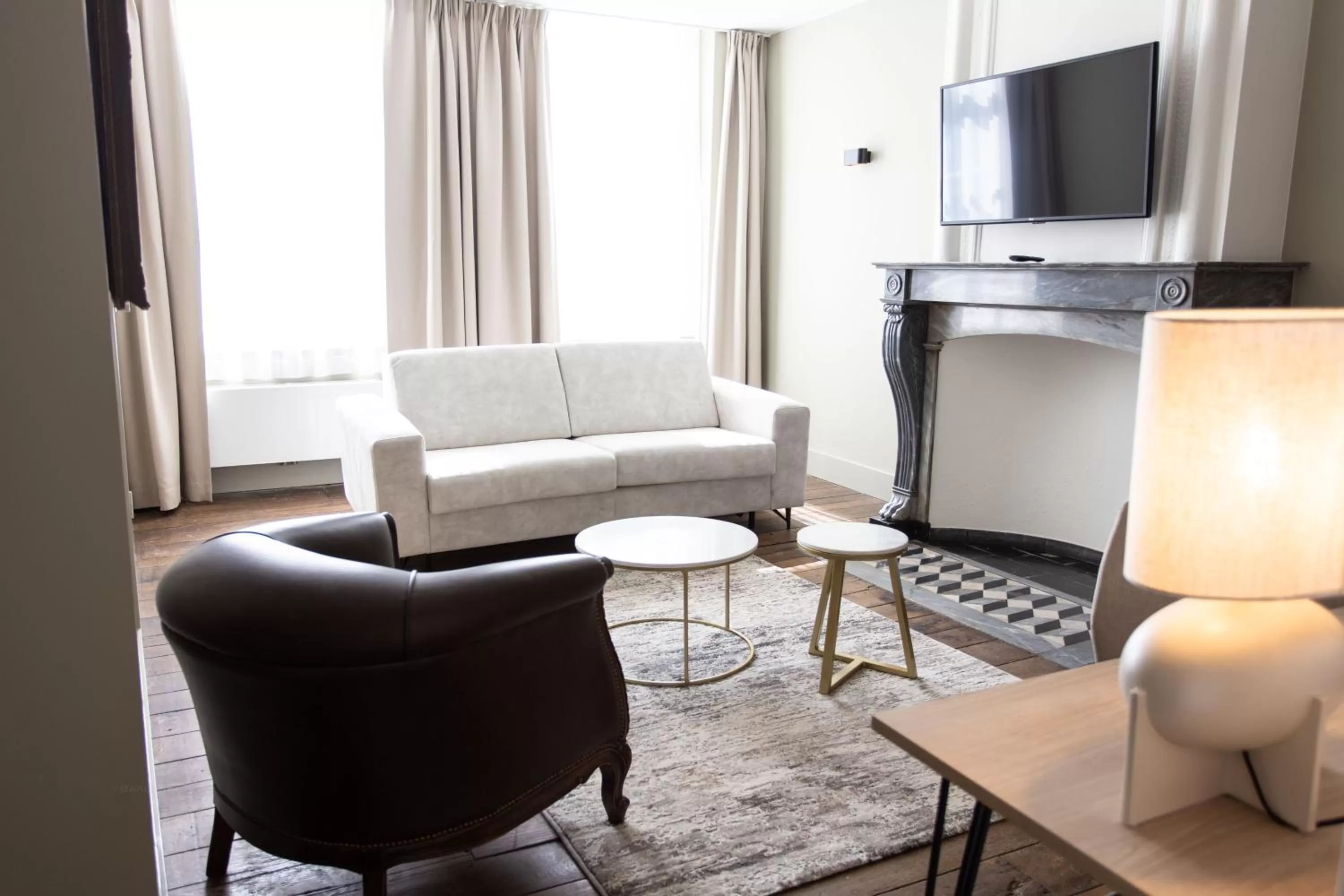 Living room in Petit-Roannay