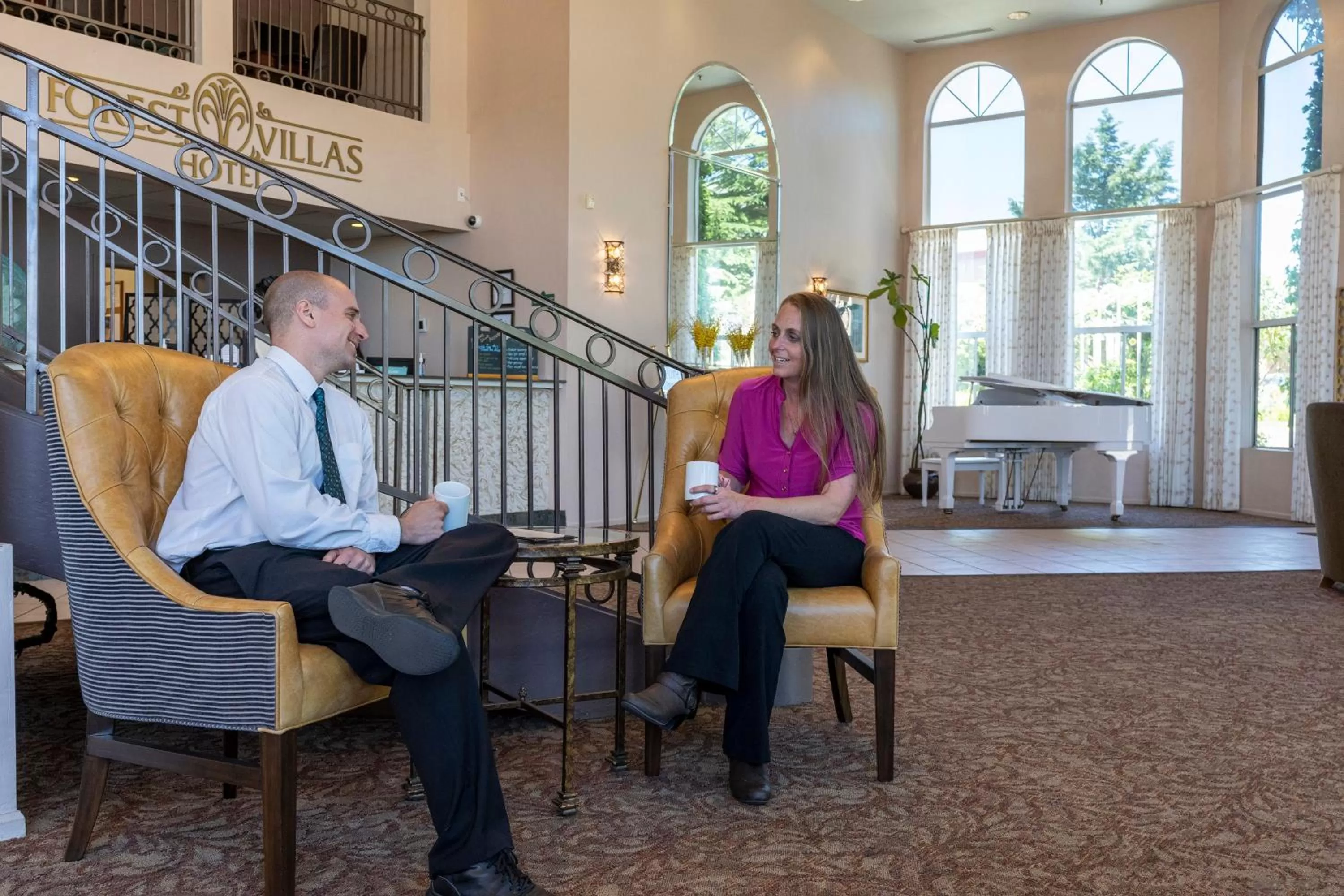 Lobby or reception in Forest Villas Hotel