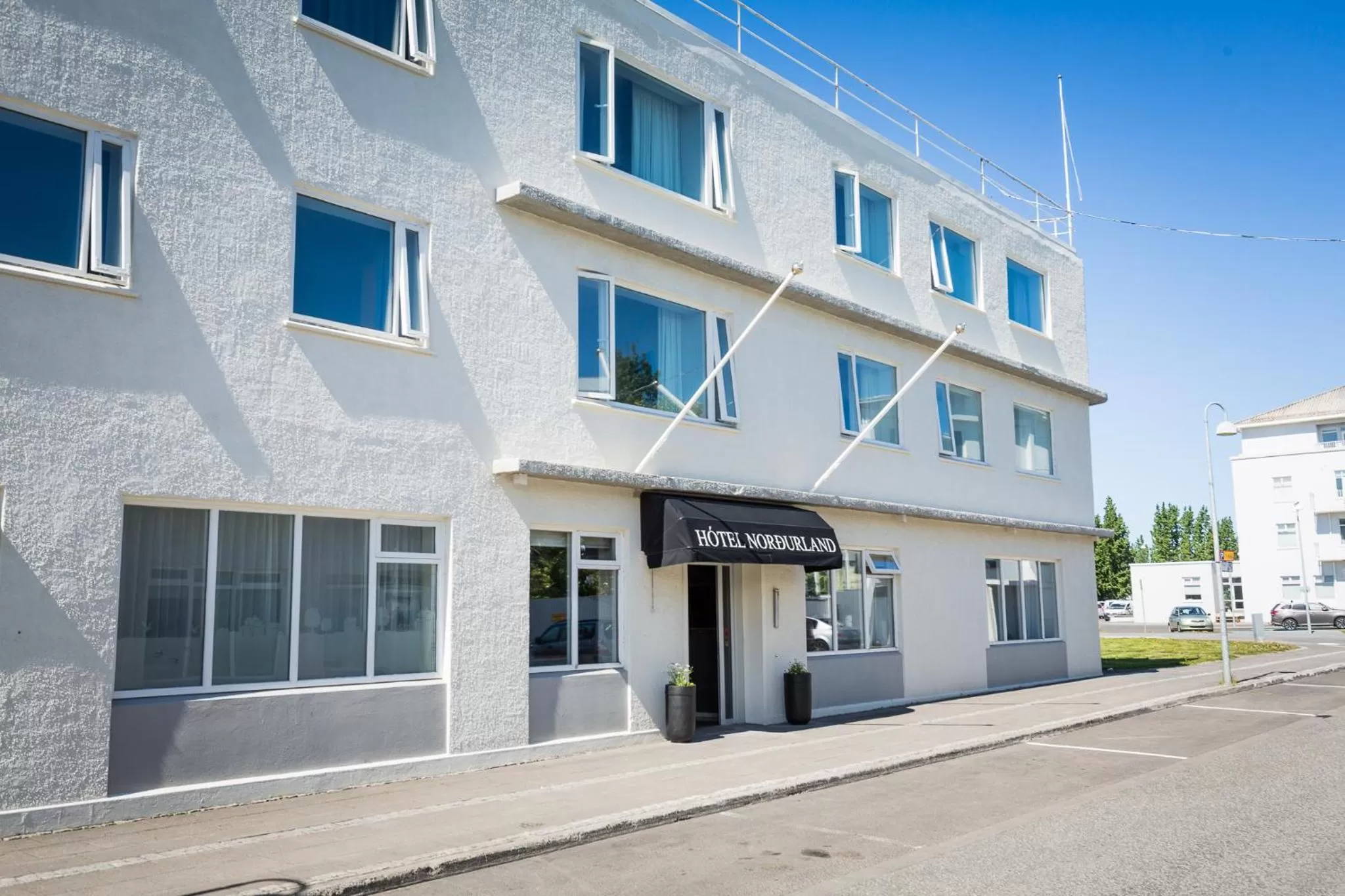 Property building in Hotel Norðurland