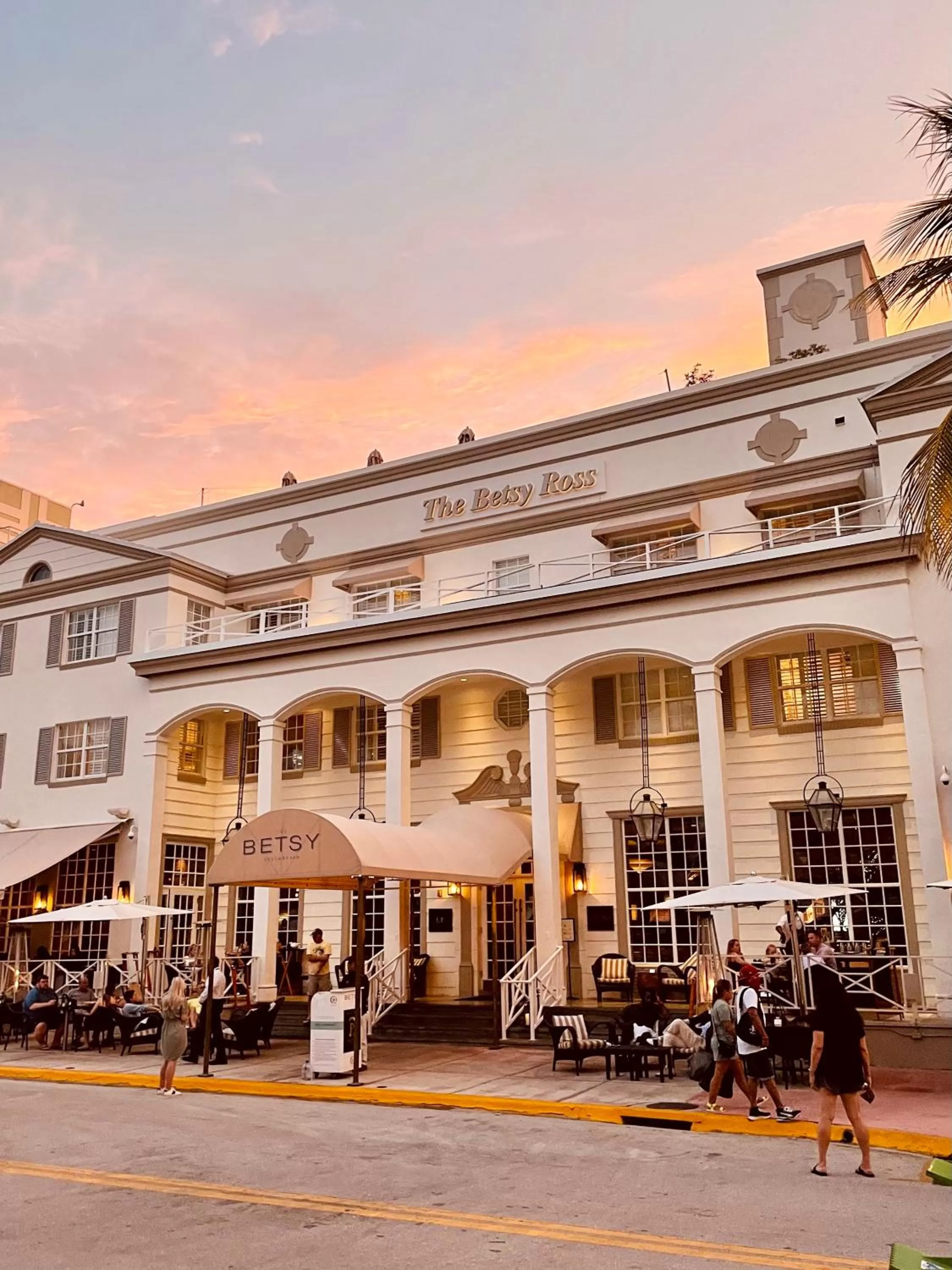 Property building in The Betsy Hotel, South Beach