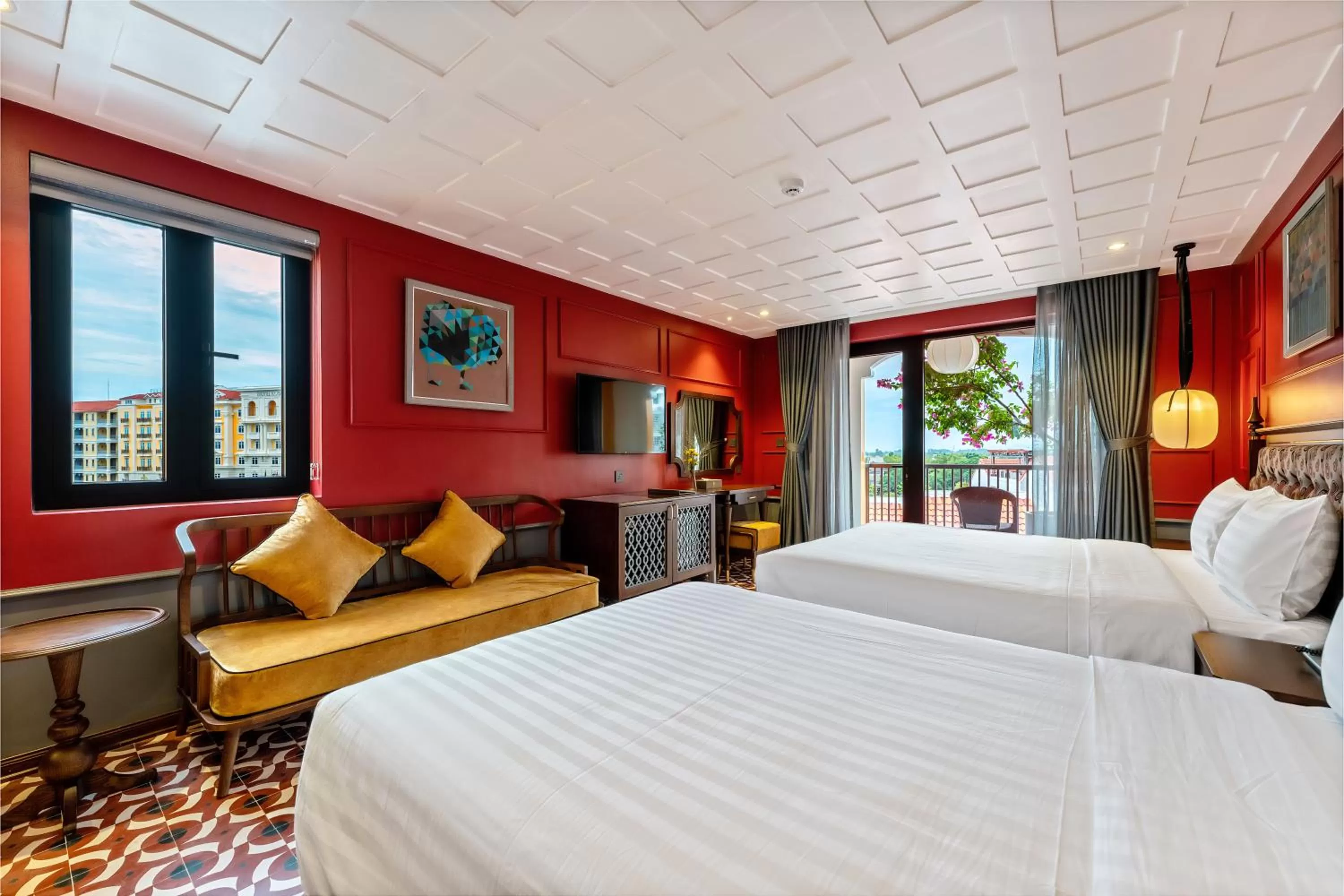 Photo of the whole room, Bed in Son Hoi An Boutique Hotel & Spa