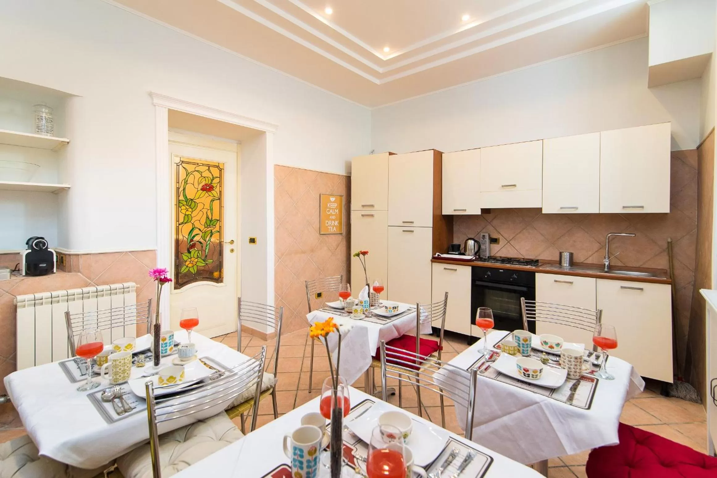 Continental breakfast in B&B Arco Di Gallieno