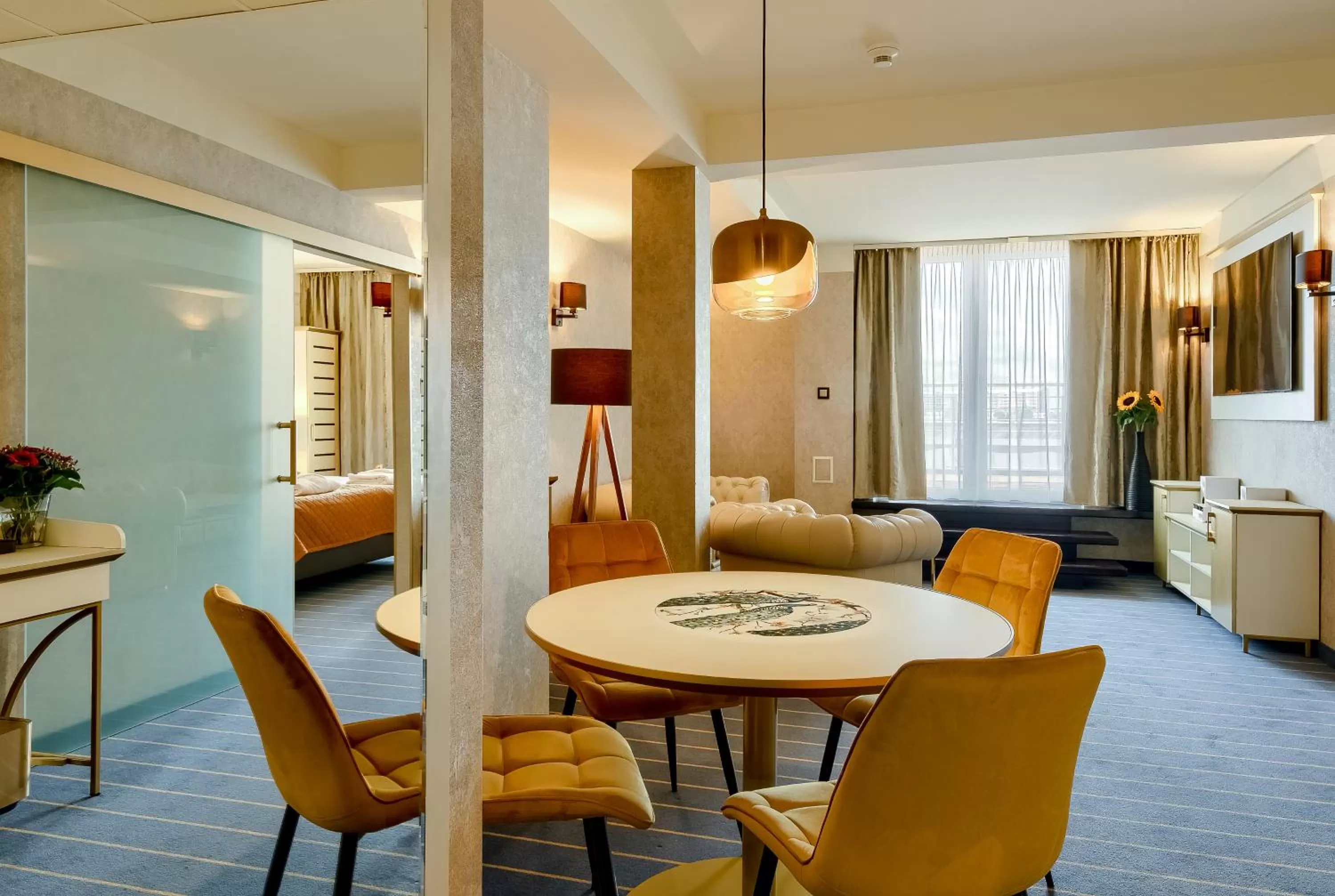 TV and multimedia, Bed in Park Hotel Diament Wroclaw